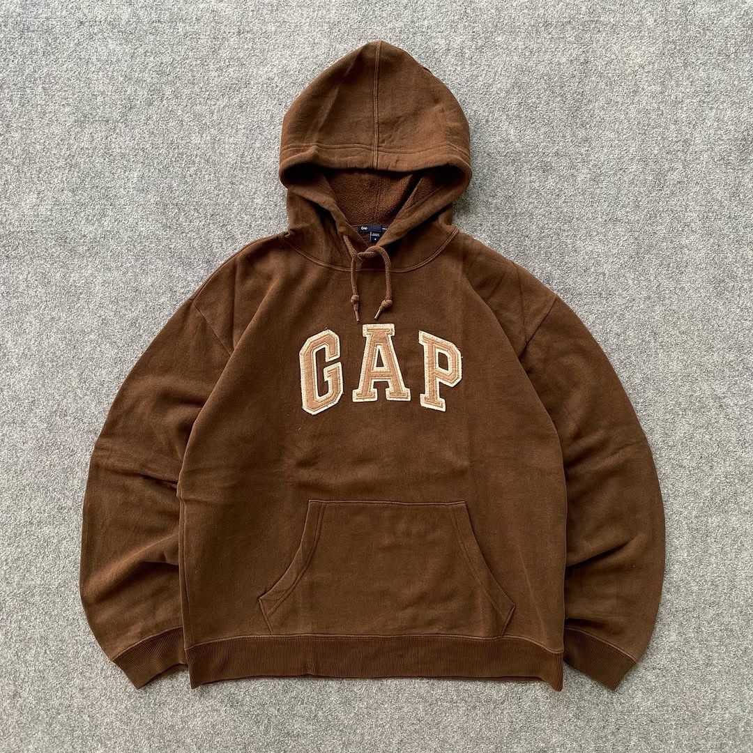 Gap × Kanye West × Yeezy Grail 🙌🏼 Gap Brown Travis Scott Hoodie Size US XL / EU 56 / 4 - 1 Thumbnail