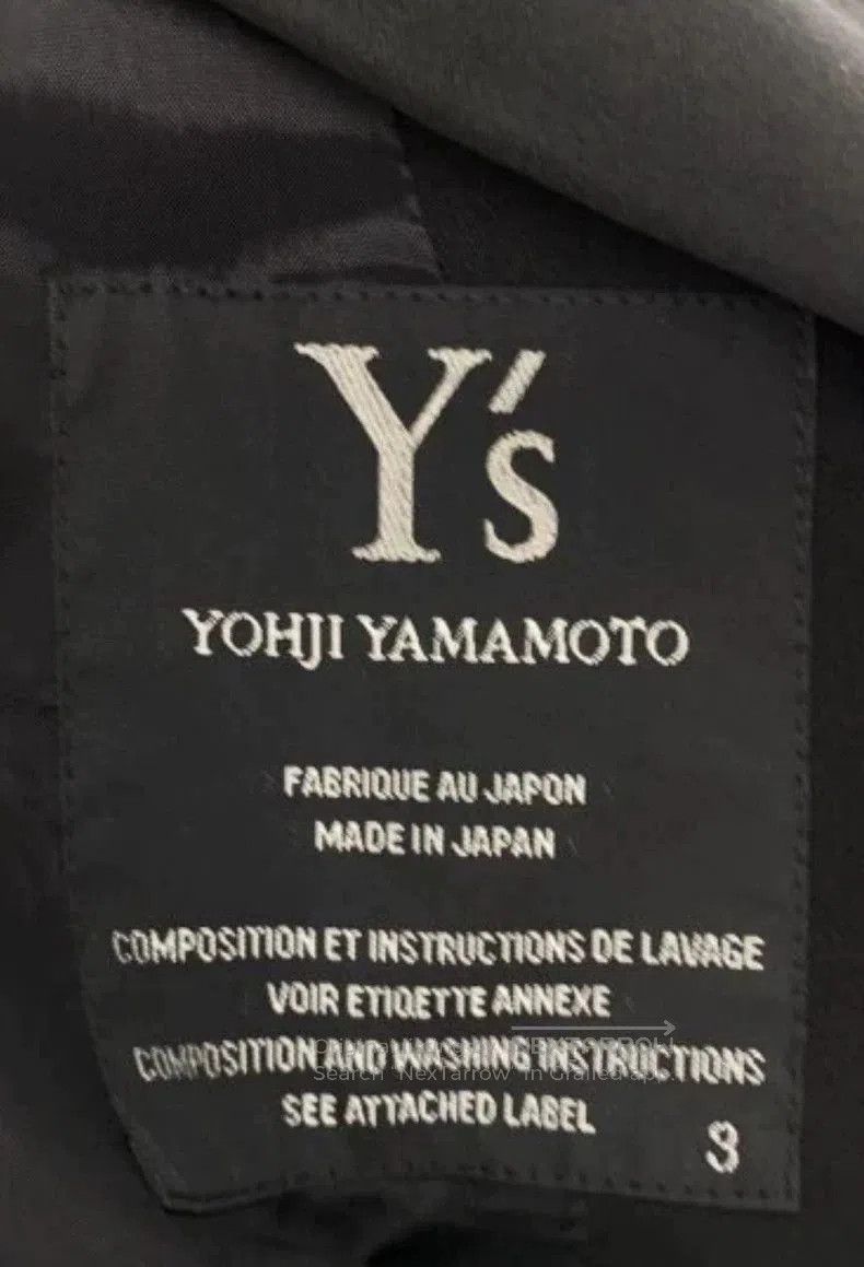 Yohji Yamamoto Y's Yohji Yamamoto Black Wool Jacket Size US M / EU 48-50 / 2 - 4 Thumbnail