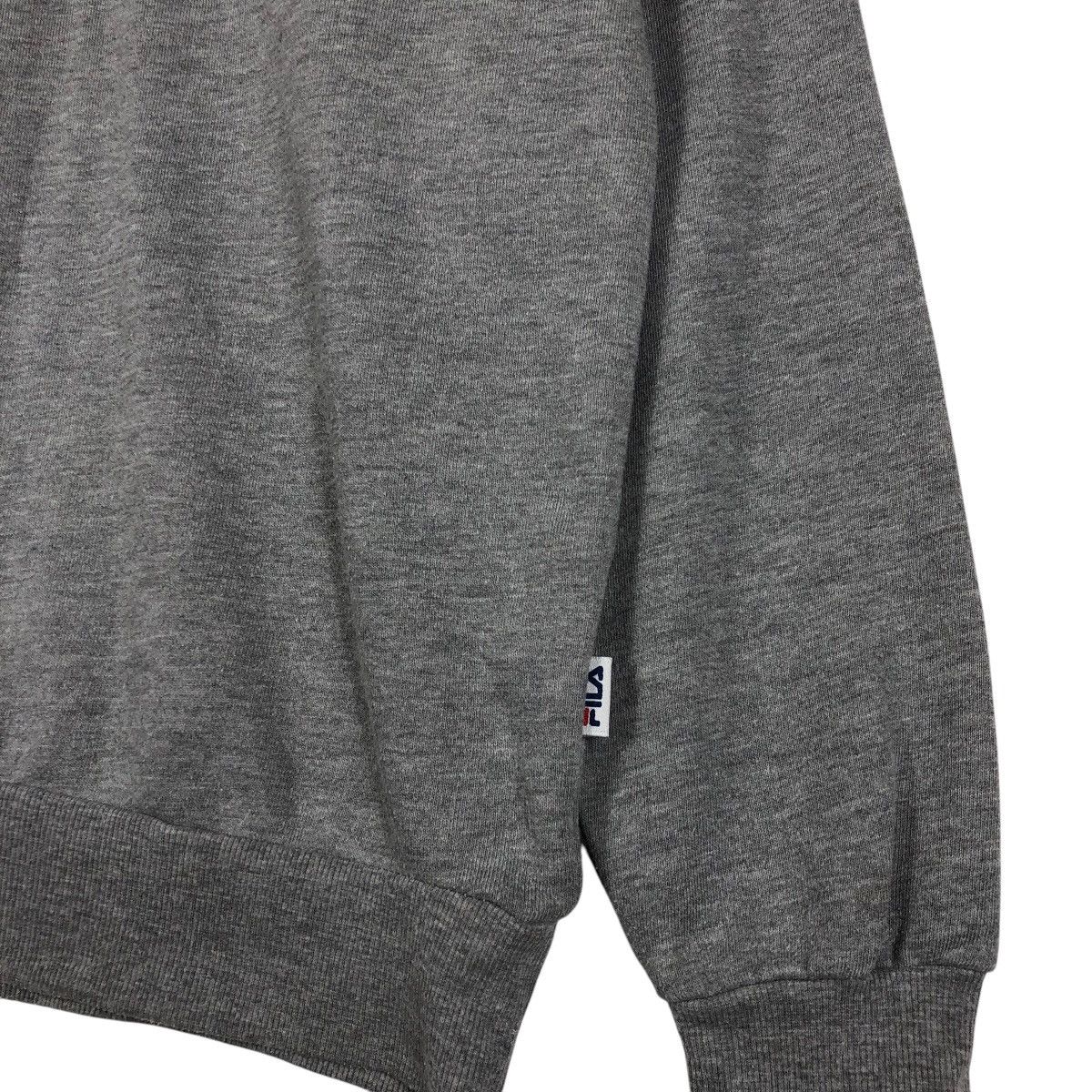 Fila FILA Biella Italia Half Zipper Sweatshirt Size US XL / EU 56 / 4 - 4 Thumbnail