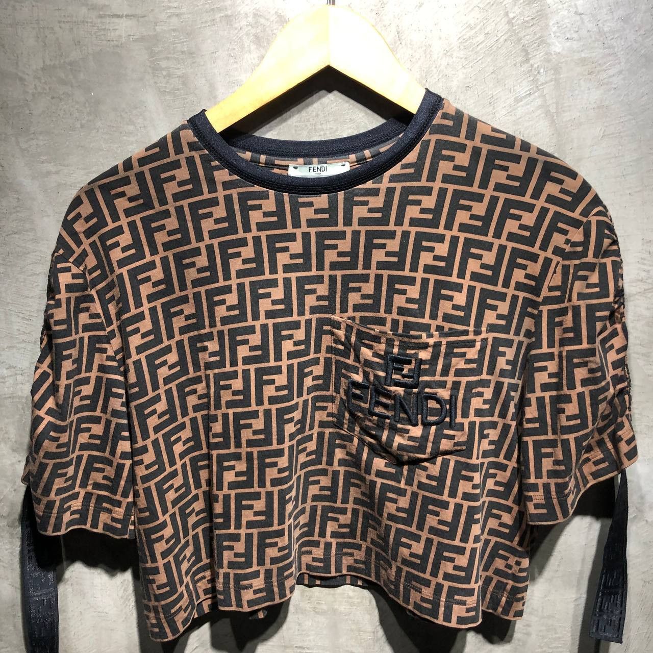Fendi Fendi Monogram Cropped shirt Size S / US 4 / IT 40 - 3 Thumbnail