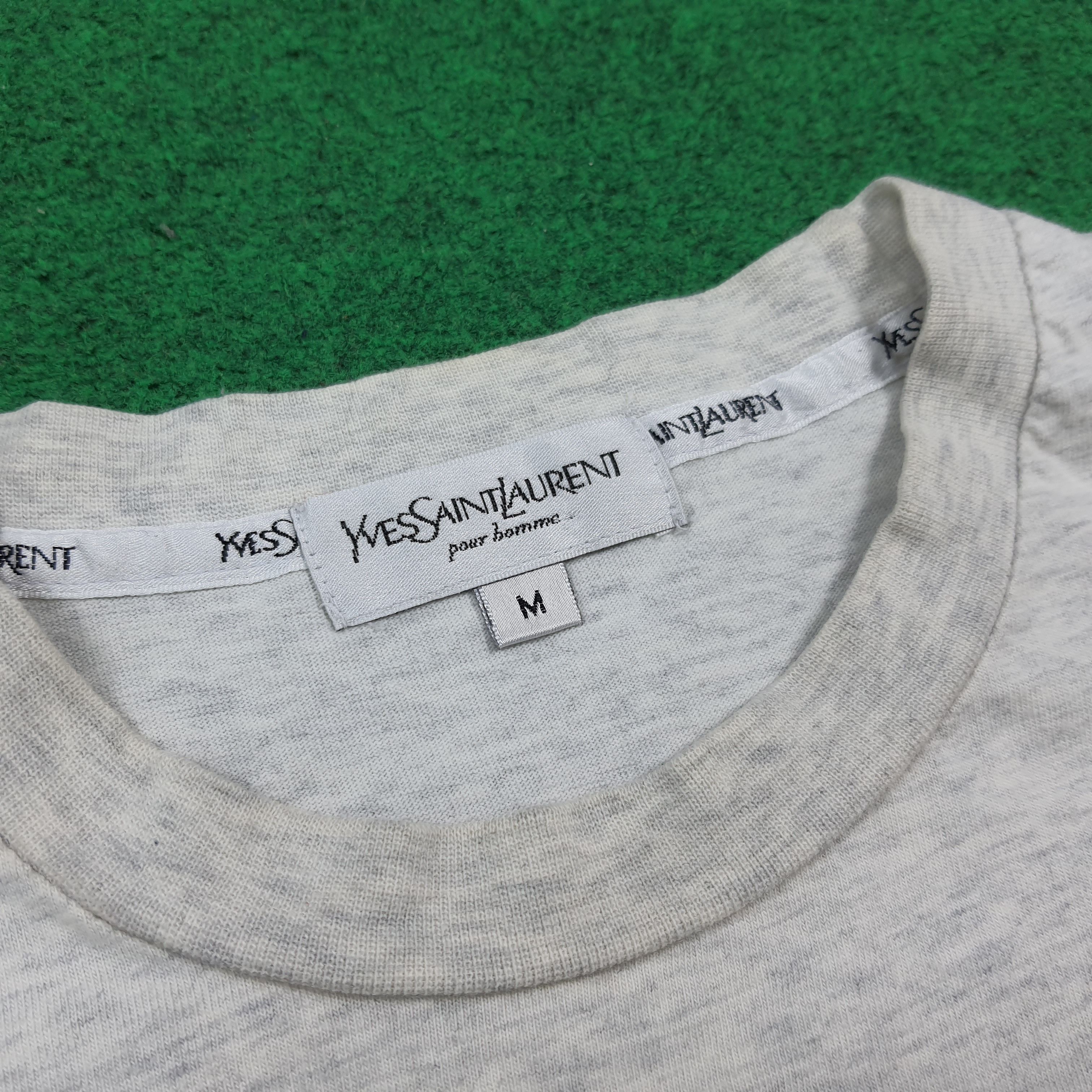 Yves Saint Laurent Vintage Yves Saint Laurent YSL Designer Tshirt C294N36 Size US M / EU 48-50 / 2 - 4 Thumbnail