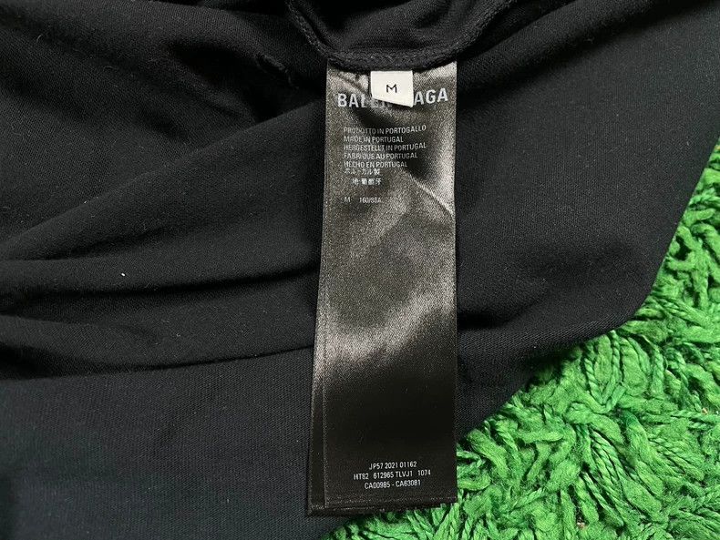 Balenciaga Balenciaga Do old damage scissors letter short sleeve Size US M / EU 48-50 / 2 - 6 Thumbnail