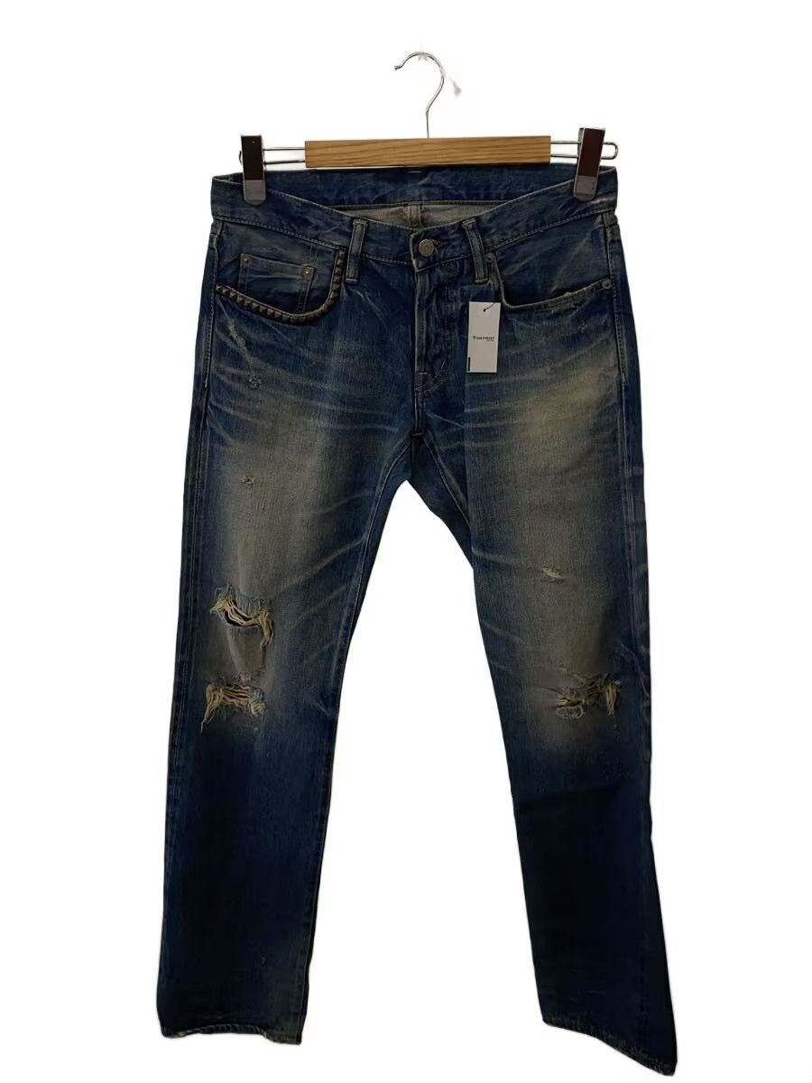 Hysteric Glamour Distressed Studded Denim Jeans Size US 30 / EU 46 - 1 Thumbnail