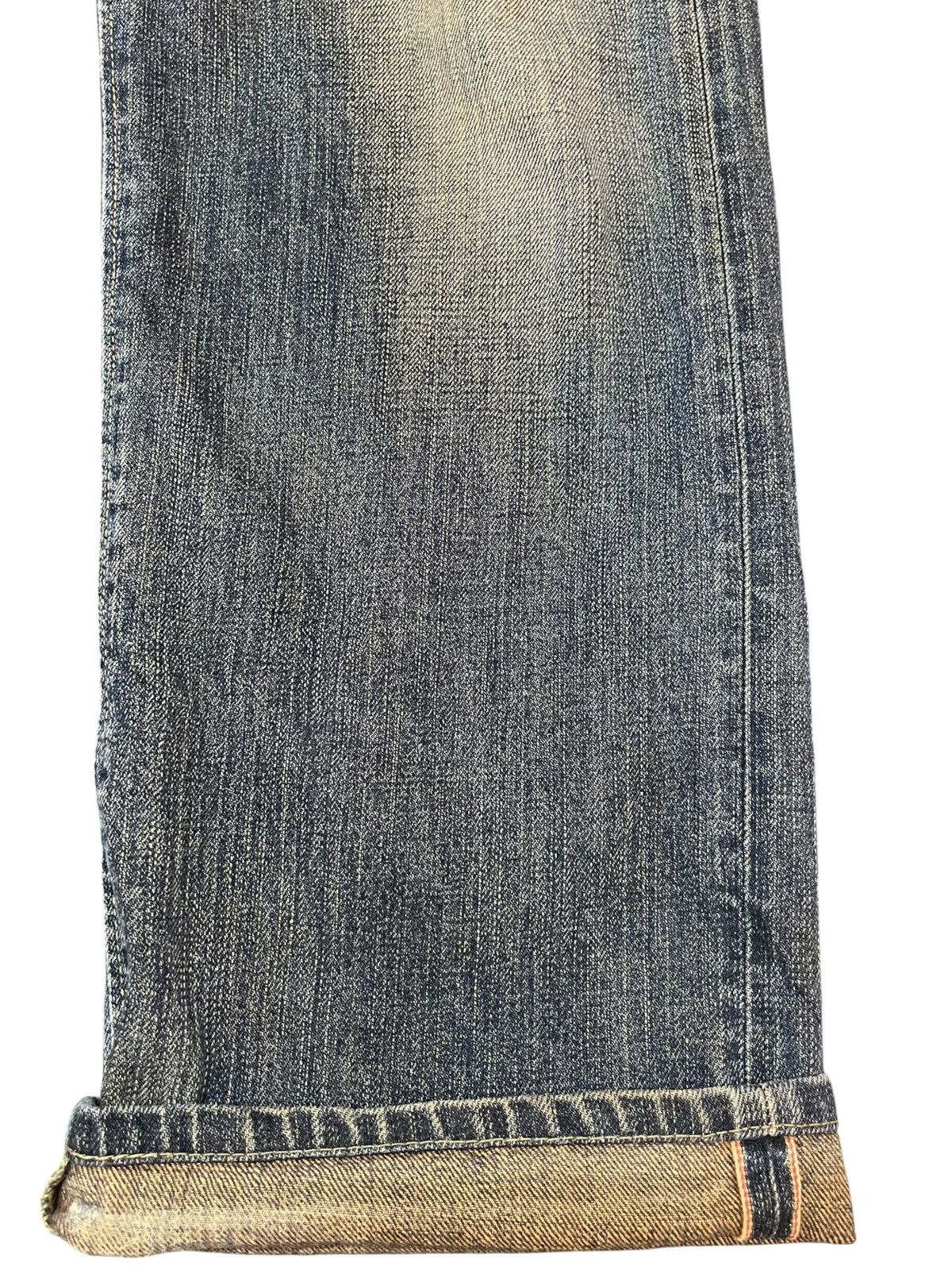 Edwin Vintage Edwin 505zx Mudwash Faded Grunge Denim Size US 35 - 5 Thumbnail