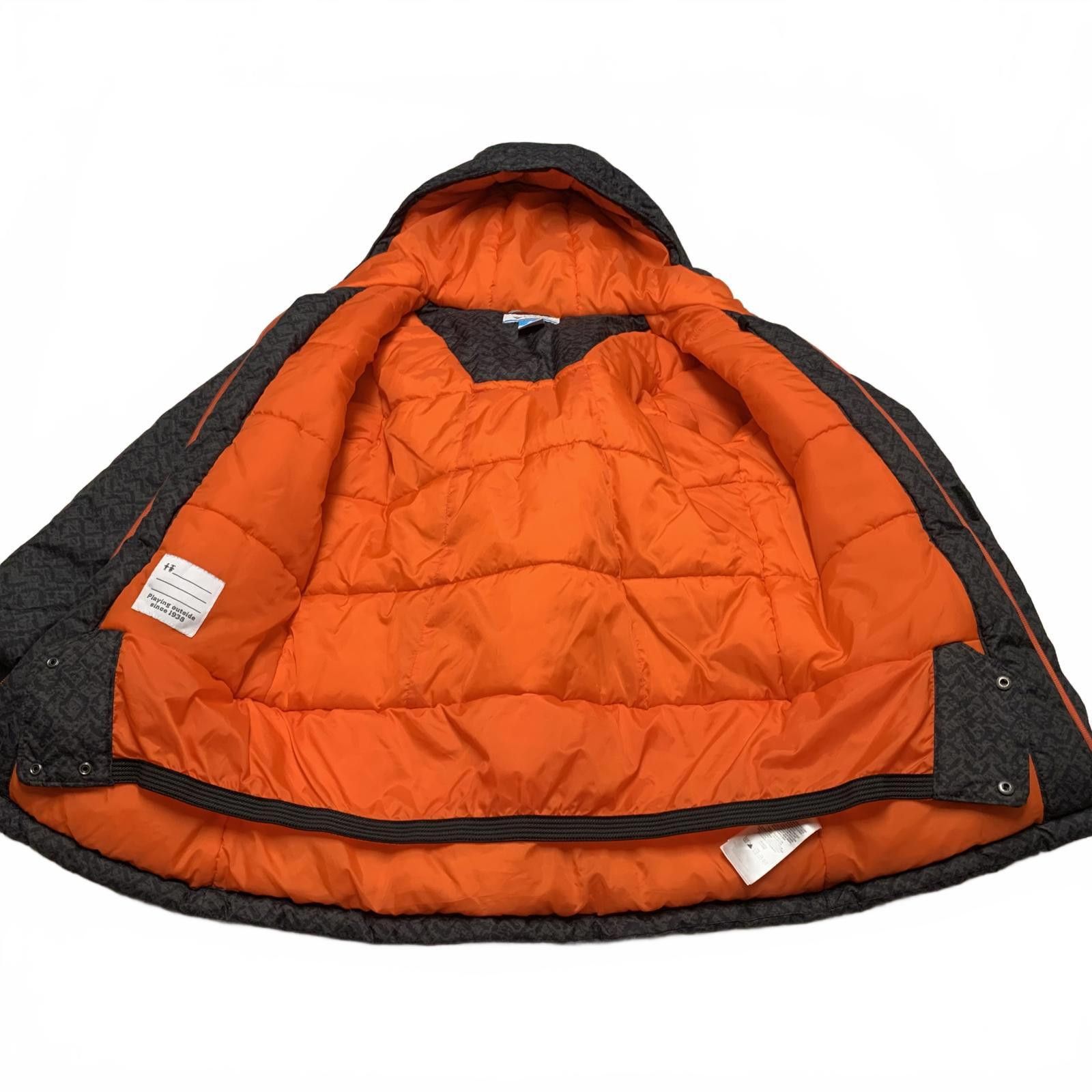 Columbia Columbia Black Orange Hooded Insulated Jacket Large Size US L / EU 52-54 / 3 - 4 Thumbnail