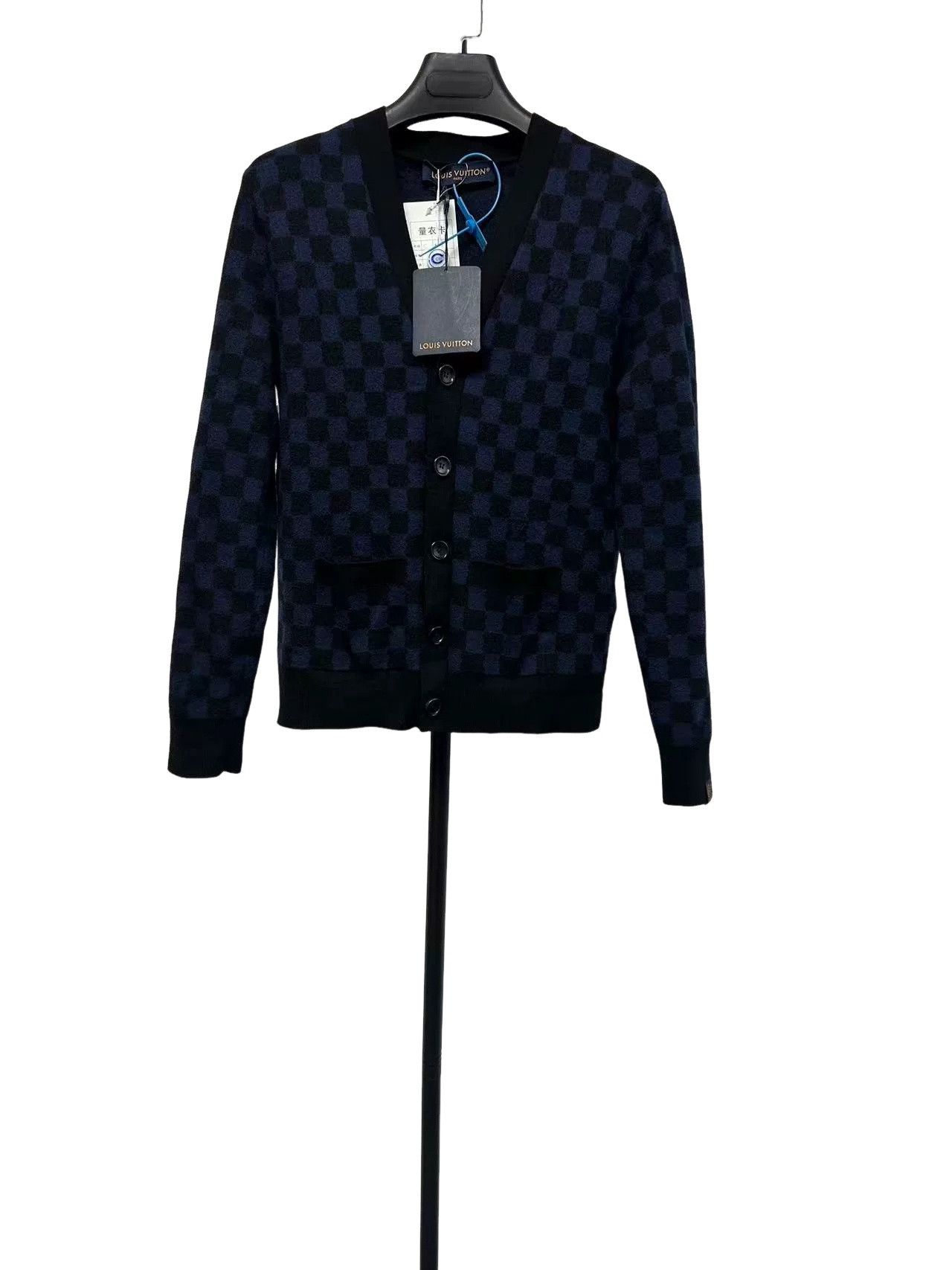 Louis Vuitton Louis Vuitton Damier Check Cardigan Size S Size US S / EU 44-46 / 1 - 1 Thumbnail