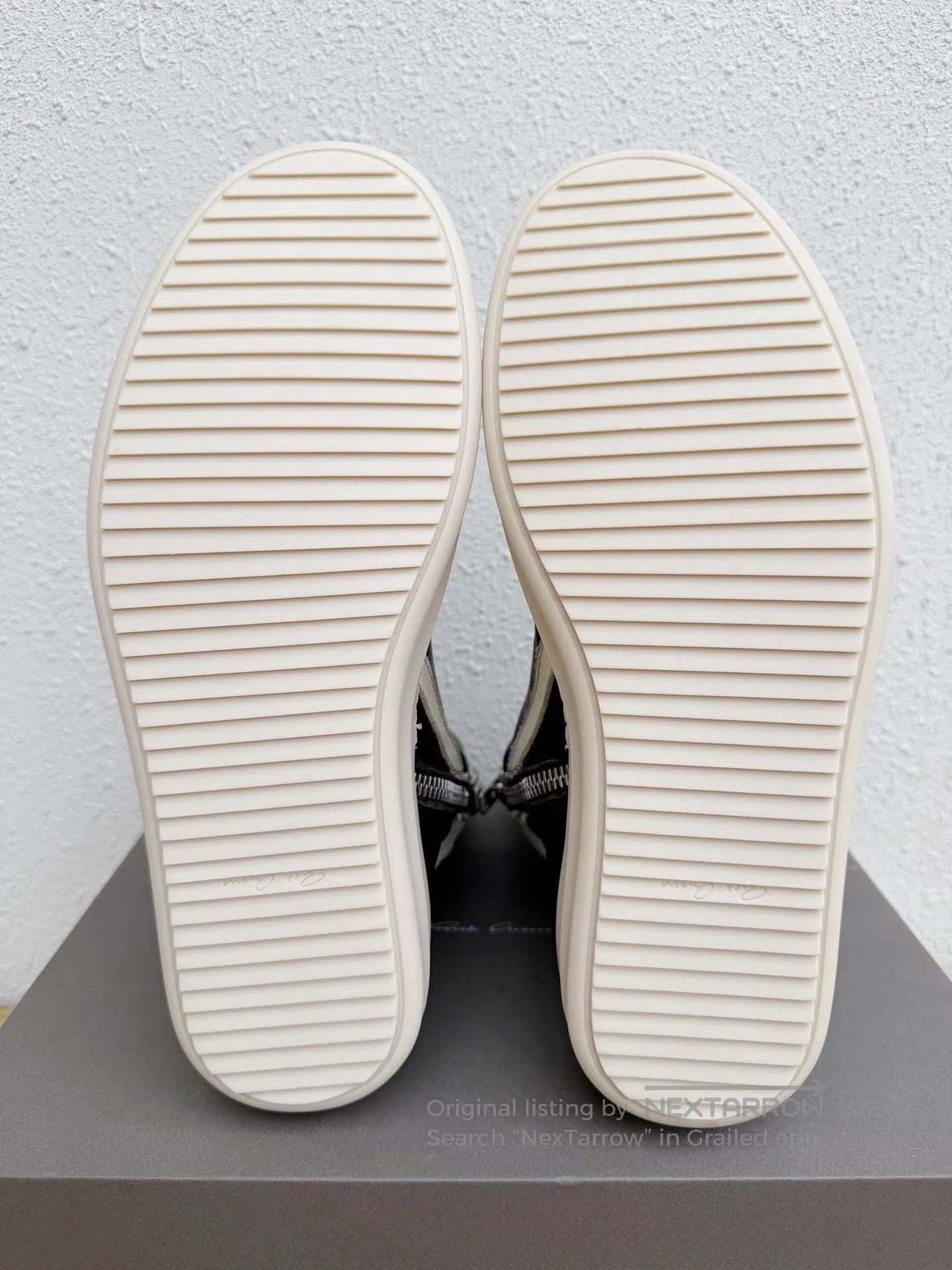 Rick Owens Rick Owens Main Line High-Top Black White. Size US 9 / EU 42 - 8 Thumbnail