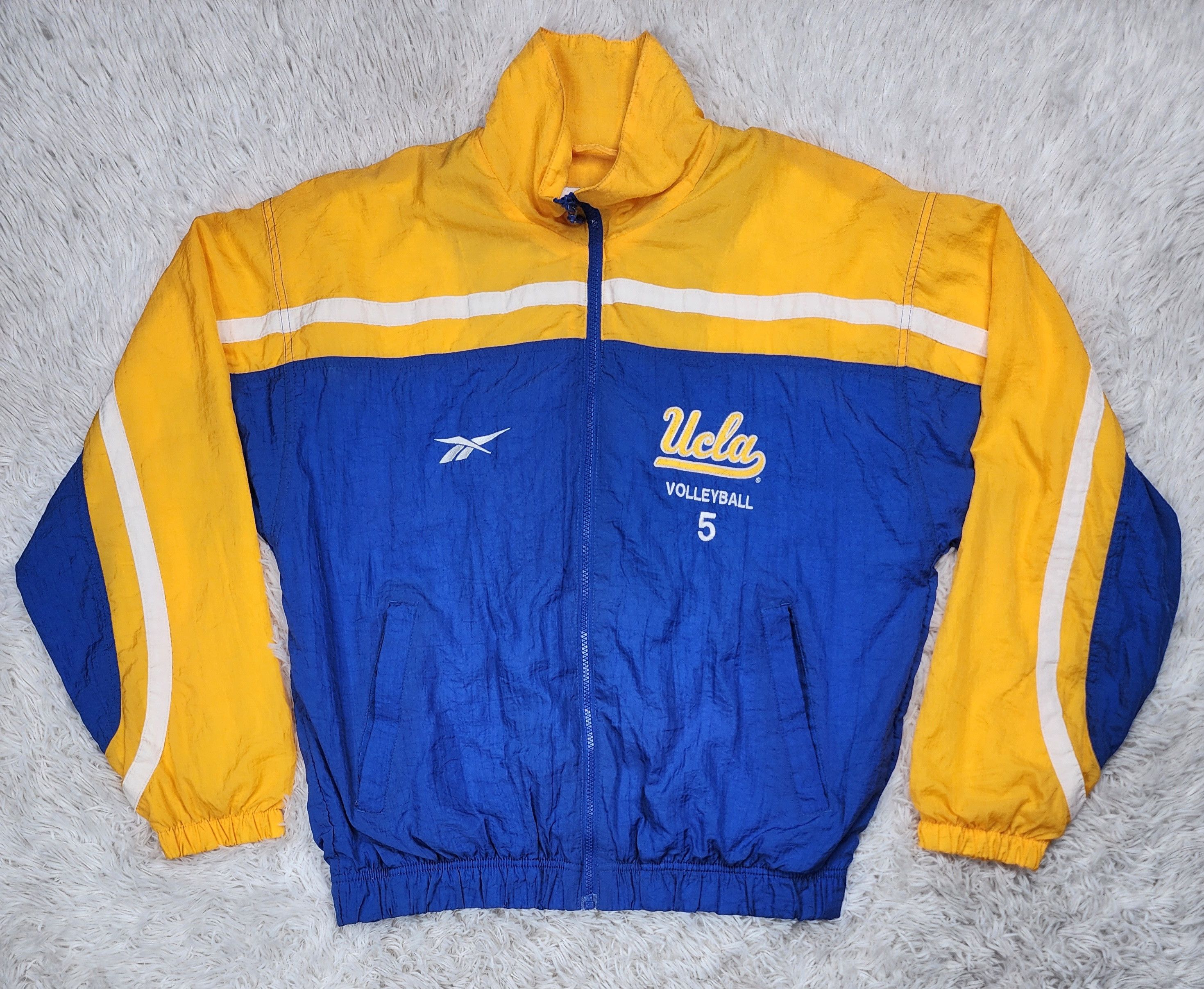 Reebok Vintage Reebok UCLA Volleyball windbreaker jacket Size US M / EU 48-50 / 2 - 1 Thumbnail