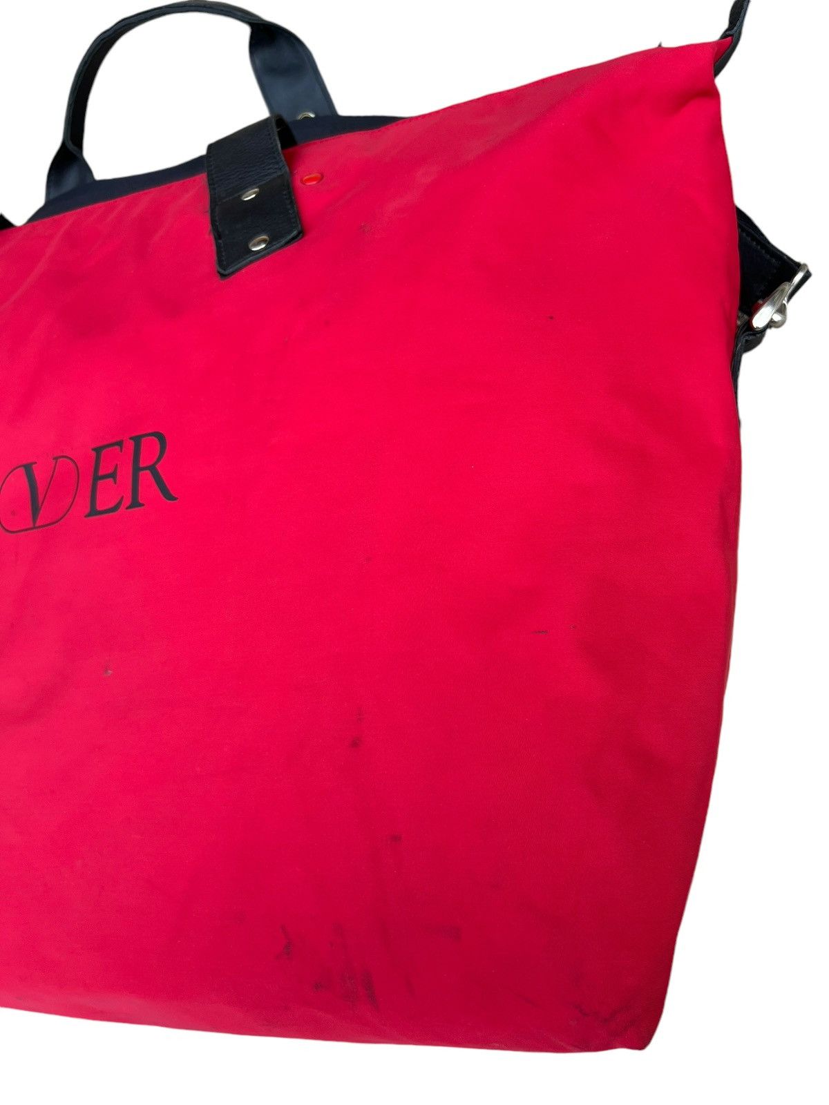 Valentino Vintage valentino Oliver Large Red Tote Bag Size ONE SIZE - 10 Thumbnail