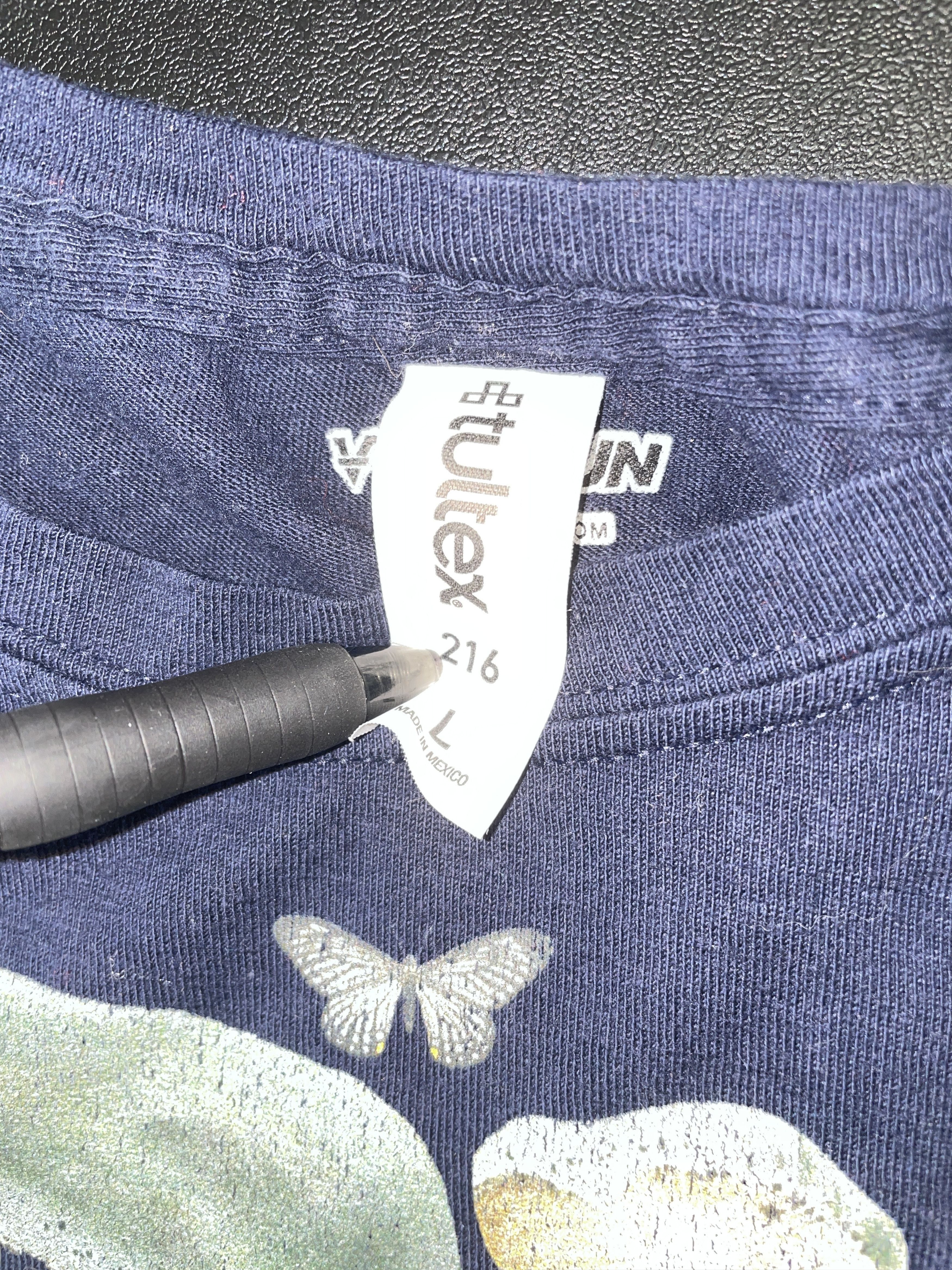 Other Women's Mushroom & Butterflies Tee Large Blue Size L / US 10 / IT 46 - 3 Thumbnail
