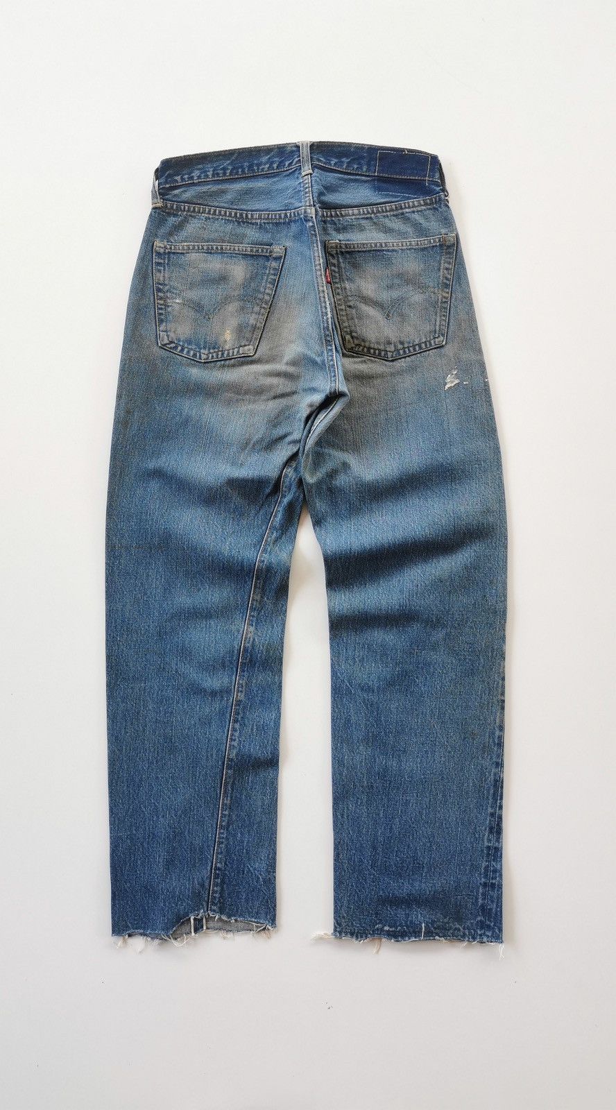 Levi's × Vintage Levis Vintage Rindem Top Button Stamp No 8 Selvedge Denim Size US 28 / EU 44 - 2 Thumbnail