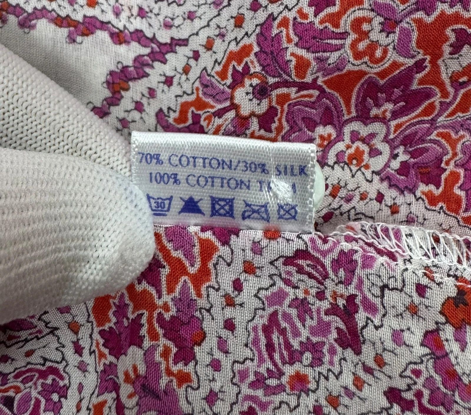 Other Brora Printed Blouse Cotton Silk size 10 Size M / US 6-8 / IT 42-44 - 12 Thumbnail