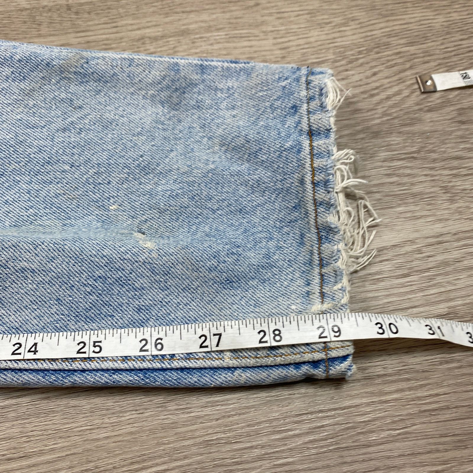 Levi's × Vintage VTG 90s Levi's 550 Made in USA Relaxed Fit Jeans Men's 30x29 Size US 30 / EU 46 - 7 Thumbnail