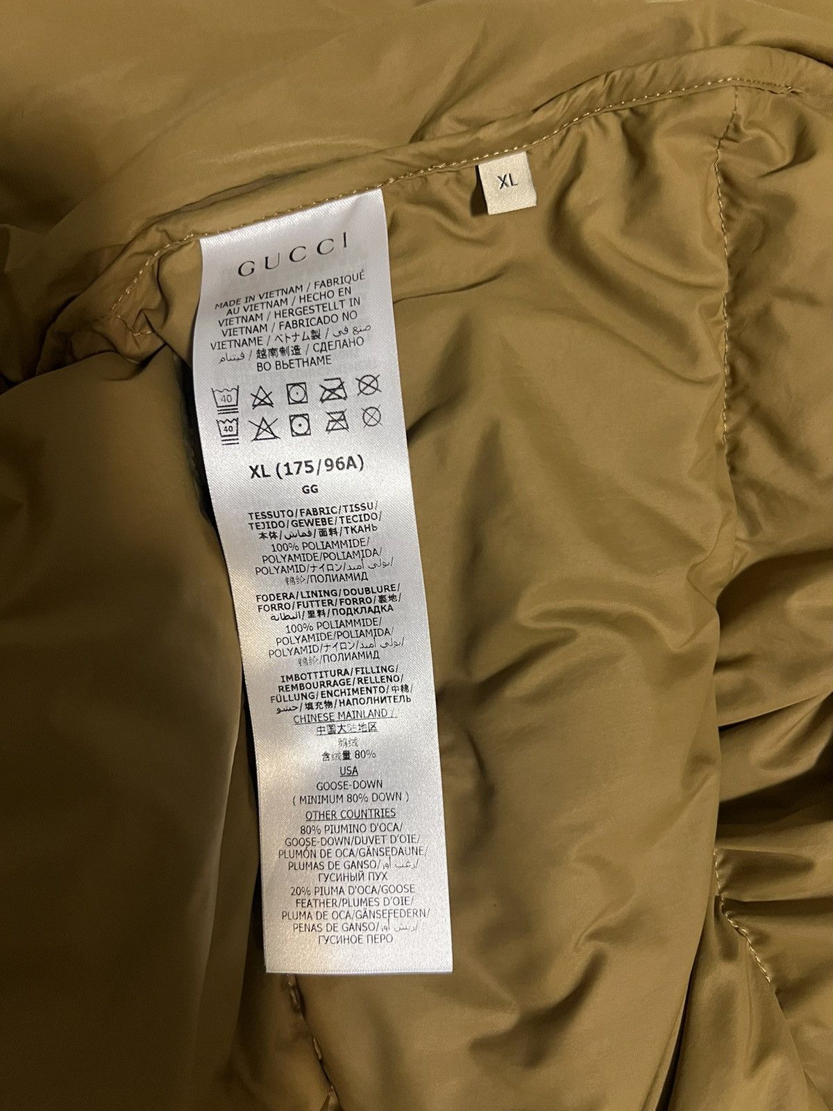 Gucci × The North Face Gucci x TNF Forest Vest Size US XL / EU 56 / 4 - 4 Thumbnail