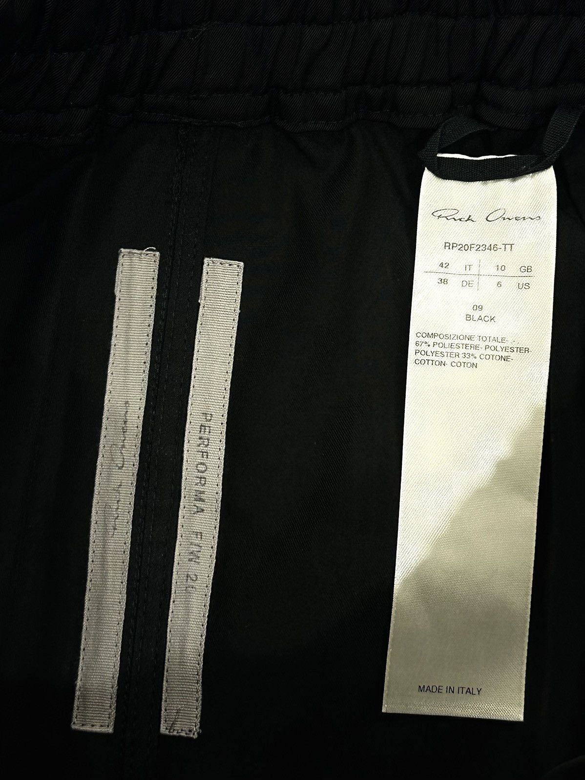 Rick Owens RICK OWENS Zip-Front Drawstring Size 28" / US 6 / IT 42 - 5 Thumbnail