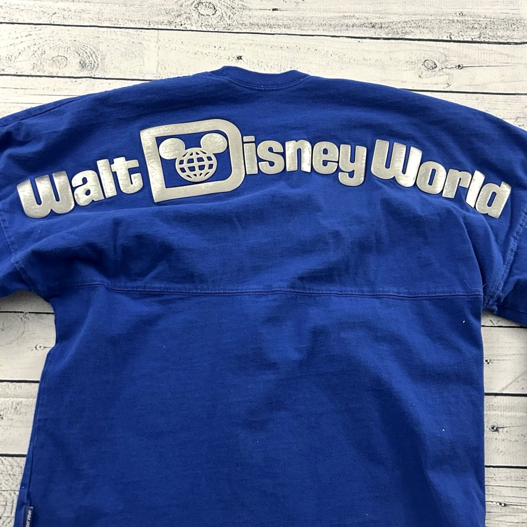 Disney Walt Disney World Long Sleeve Spirit Jersey Shirt Men's Small Blue Disney Spirit Long Sleeve Shirt Mens S Blue Size US S / EU 44-46 / 1 - 6 Thumbnail