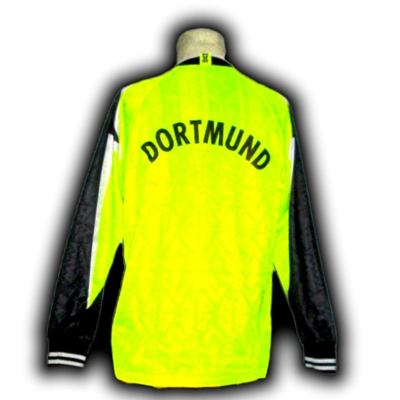Nike BVB Borussia Dortmund Germany 1995 1996 Home Shirt jersey Size US M / EU 48-50 / 2 - 2 Thumbnail