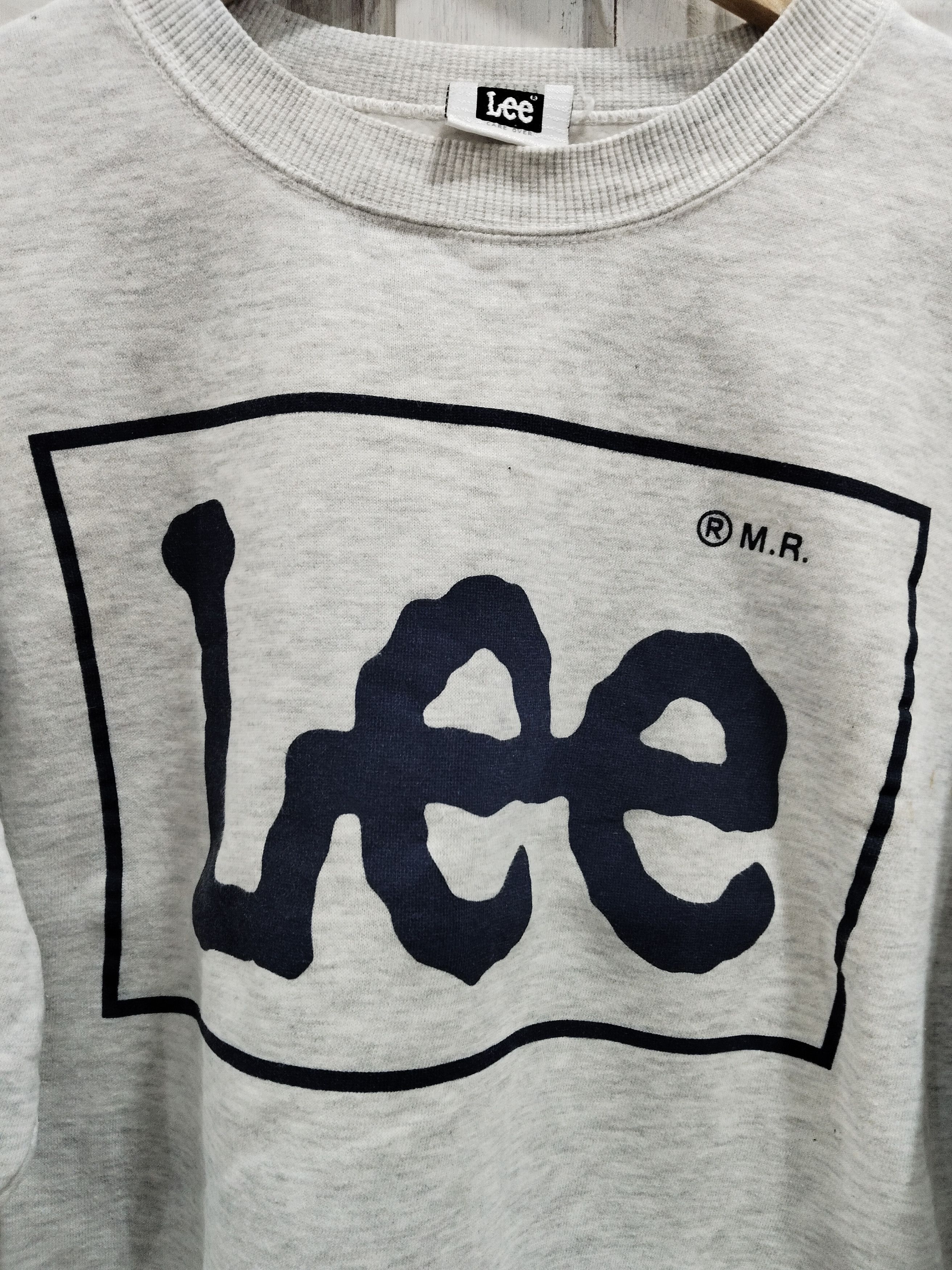 Lee Vintage 90s Lee Big Logo Sweatshirt Size US L / EU 52-54 / 3 - 2 Thumbnail