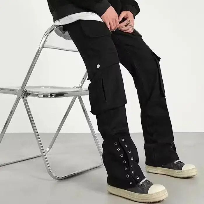 Japanese Brand Ankle Button Cargo Pant Size US 30 / EU 46 - 2 Thumbnail
