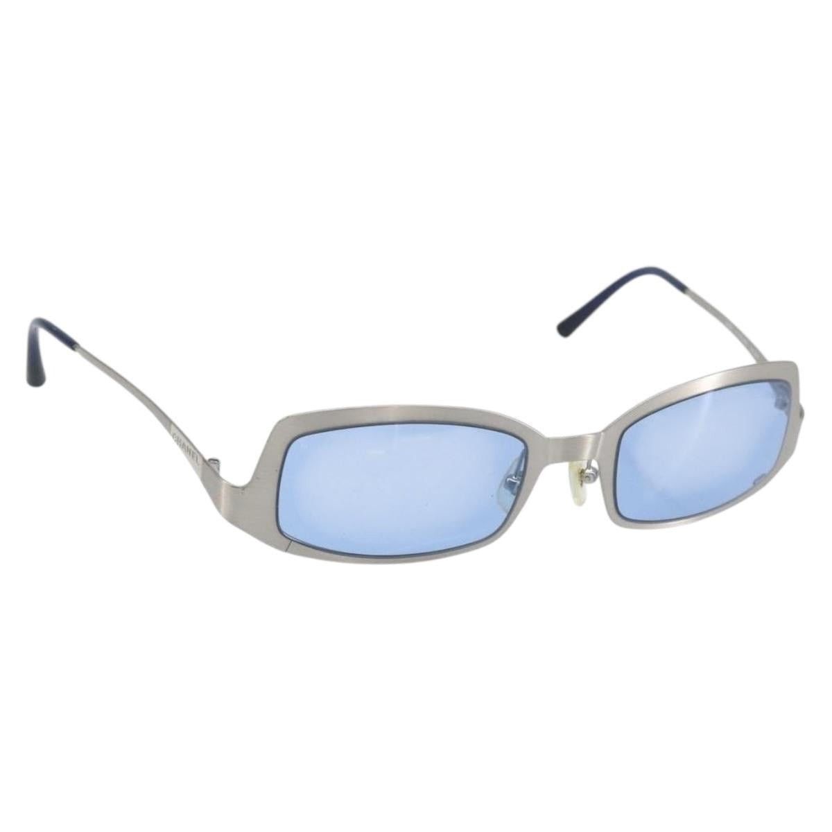 Chanel Chanel CC Metal Blue Sunglasses Size ONE SIZE - 1 Thumbnail