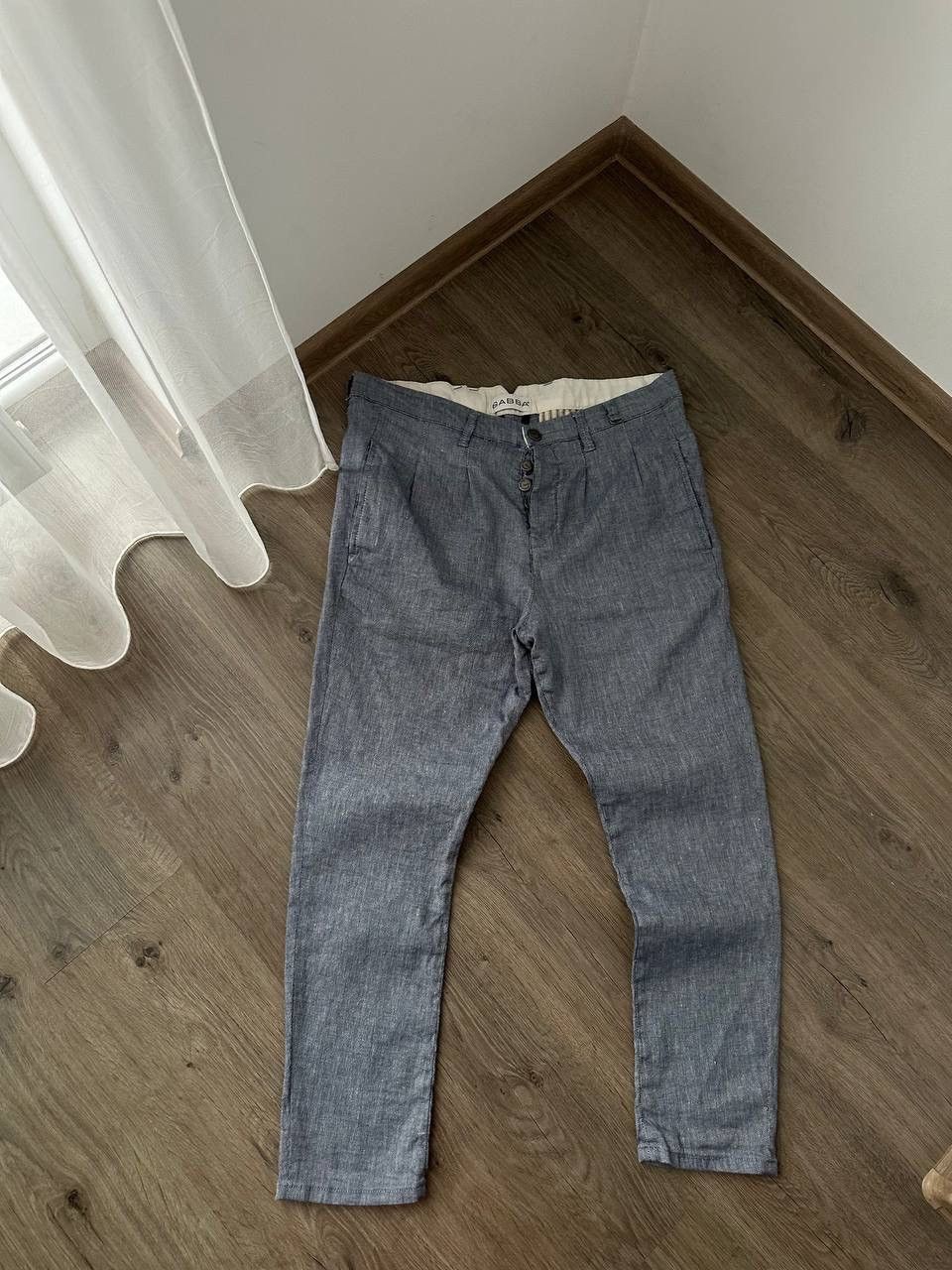 Japanese Brand × Vintage Vintage Gabba Firenze Light Blue Pants Size US 36 / EU 52 - 4 Thumbnail