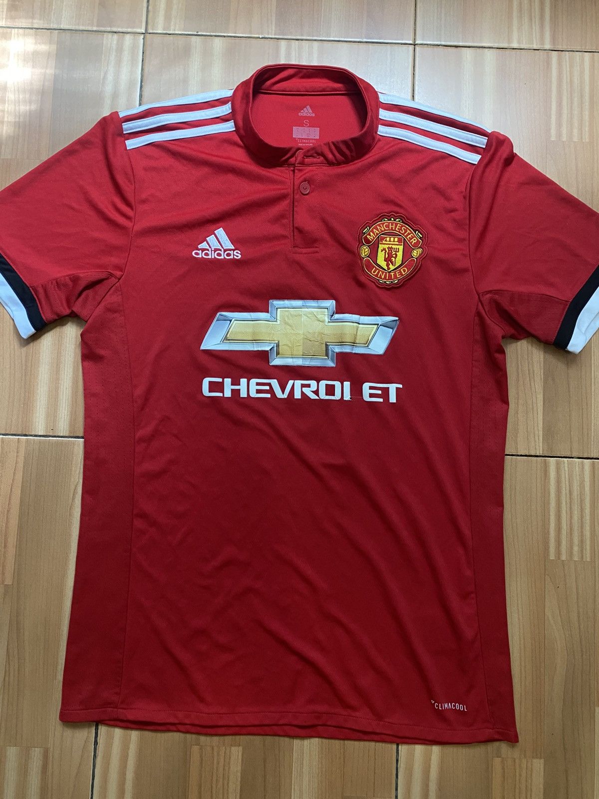 Adidas adidas Manchester United 2017/18 #7 Alexis Home Shirt Size US S / EU 44-46 / 1 - 3 Thumbnail