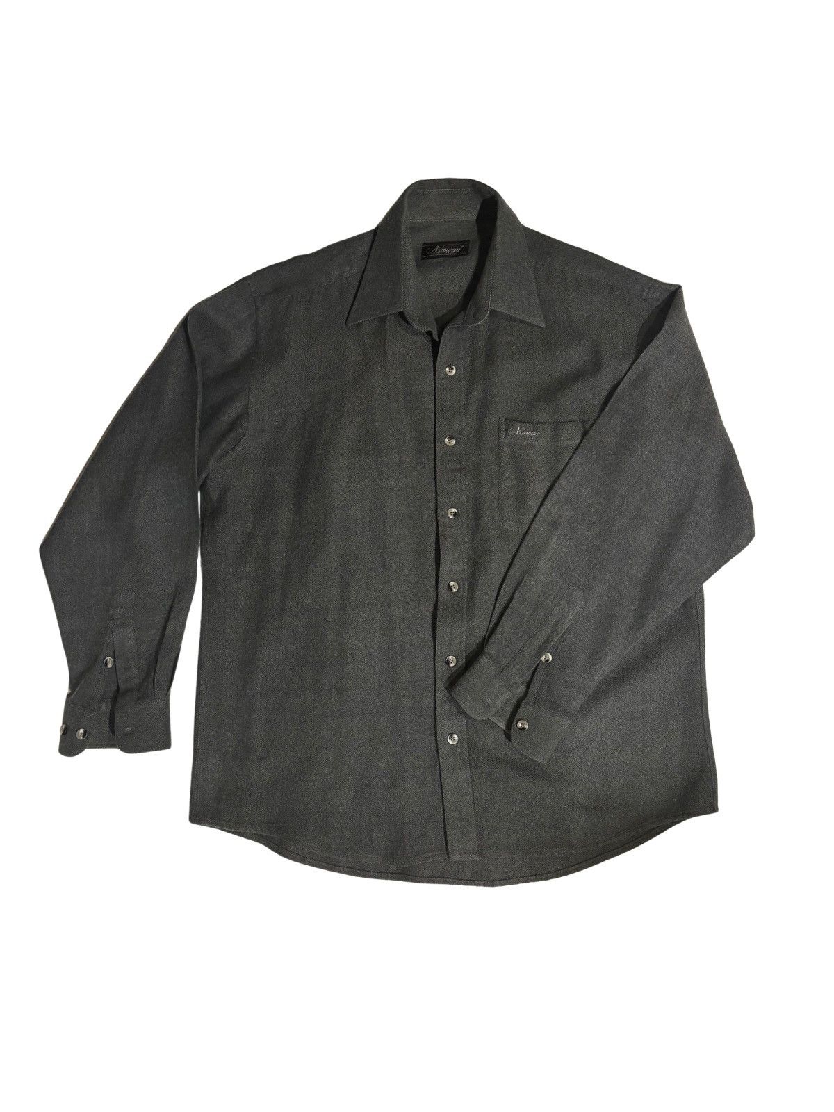 Other Men’s gray winter Shirt.mt2511 Size US S / EU 44-46 / 1 - 1 Thumbnail