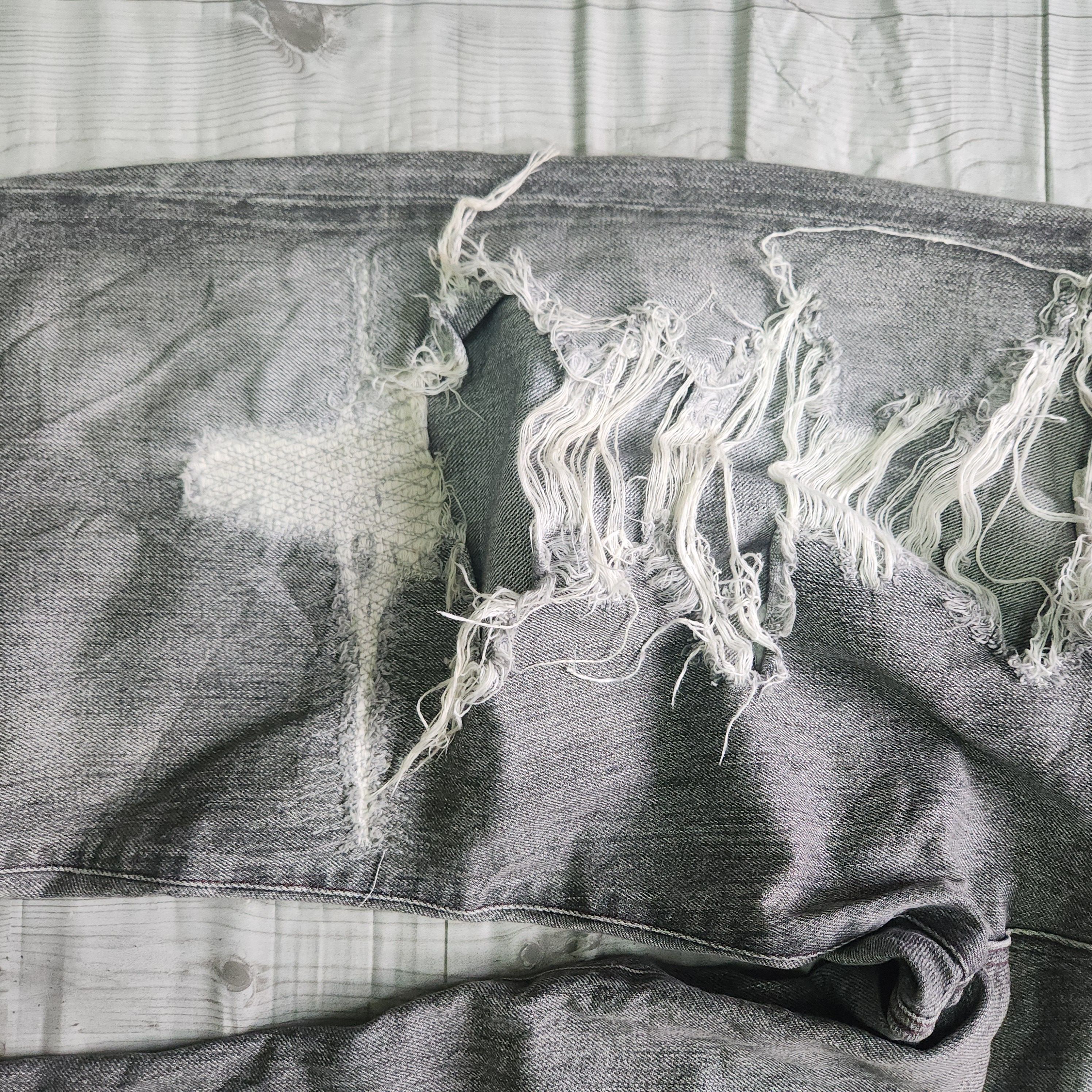 Wtaps WTAPS Dirty Trouser Denim Distressed Redline Selvedge Jeans Size US 36 / EU 52 - 7 Thumbnail