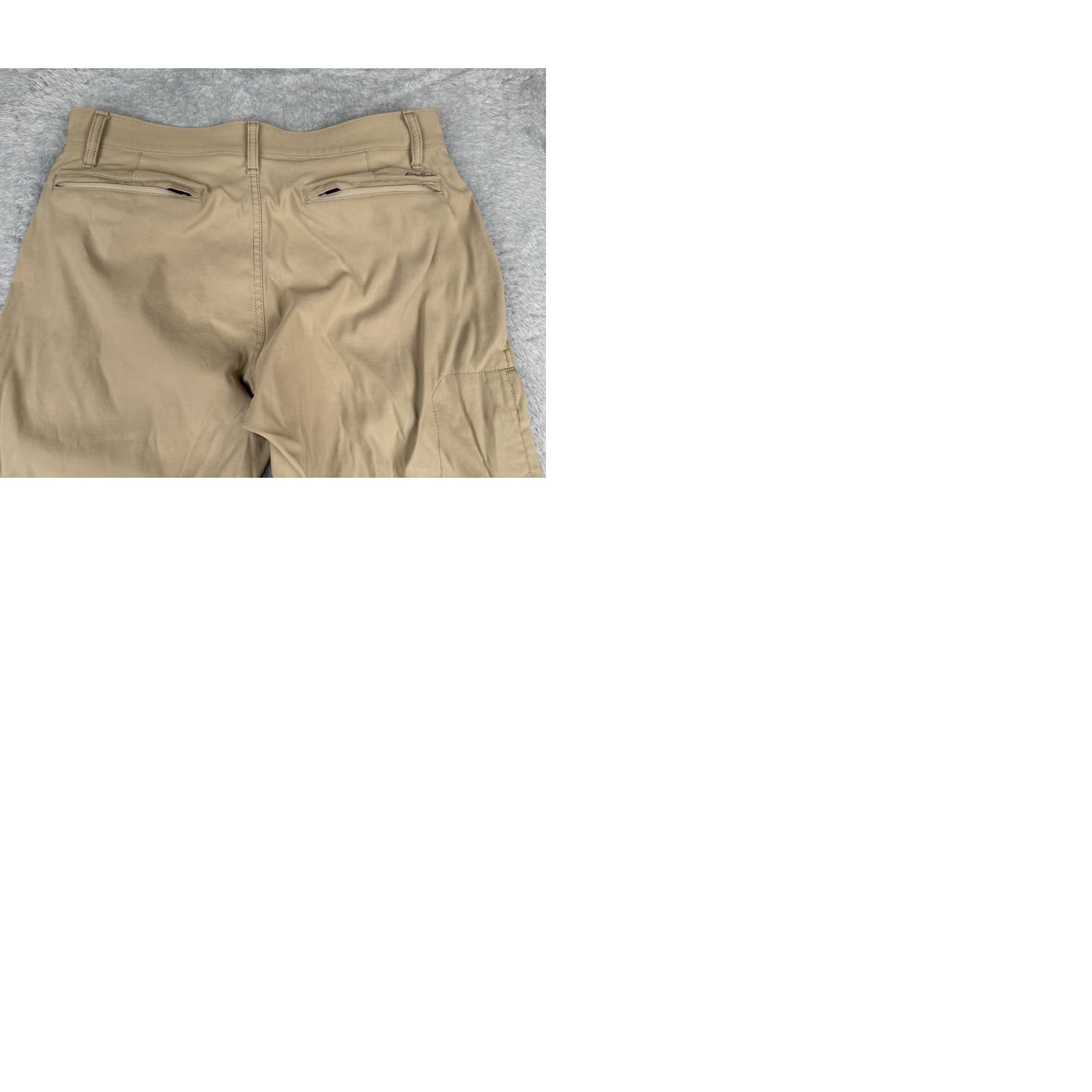 Eddie Bauer Eddie Bauer Pants Men Regular Cargo Straight Brown 33 Nylon Read Me Size US 33 - 10 Thumbnail