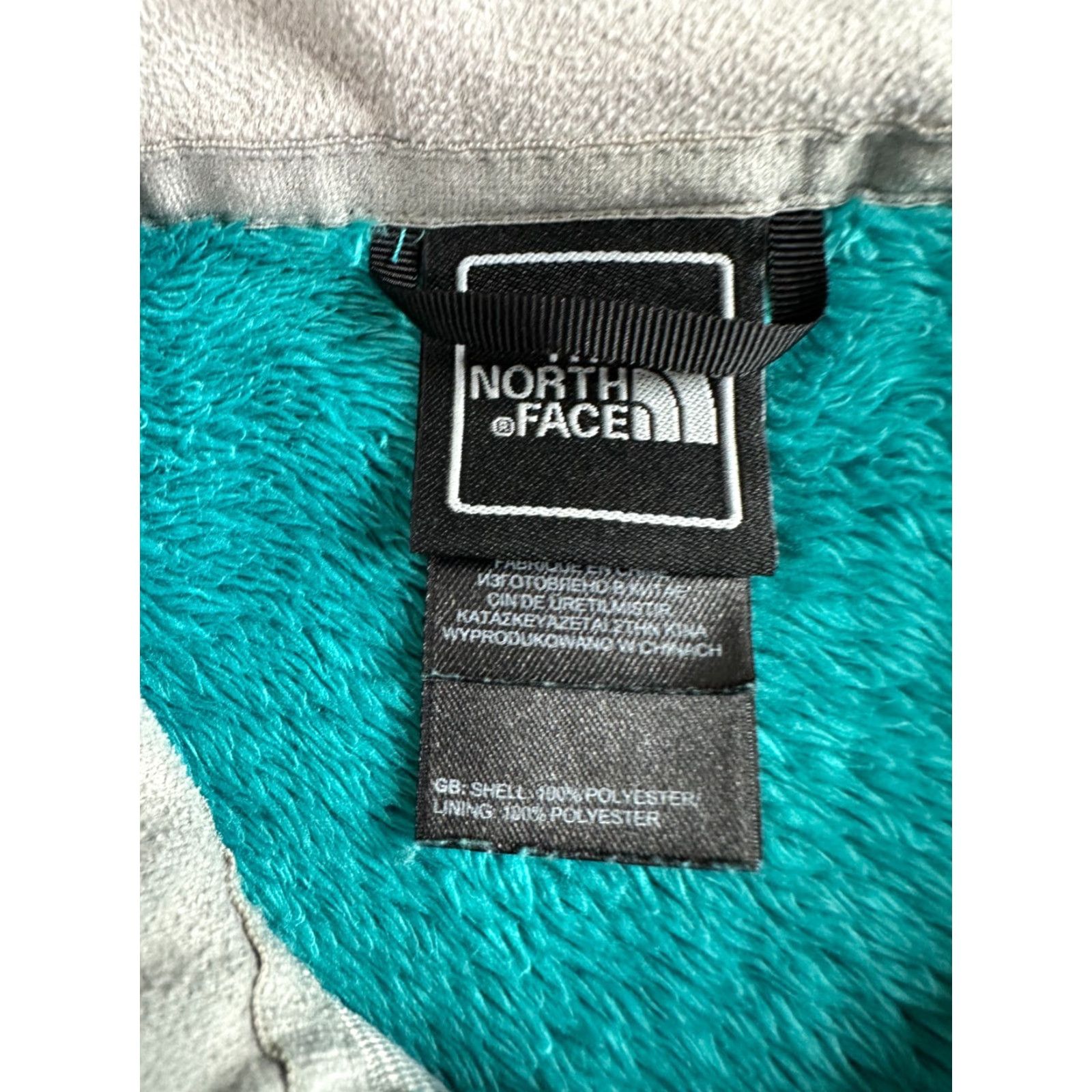 The North Face VINTAGE The North Face Jacket Womens S Teal High Pile Osito Fleece Coat Ladies FLaw Size S / US 4 / IT 40 - 4 Thumbnail