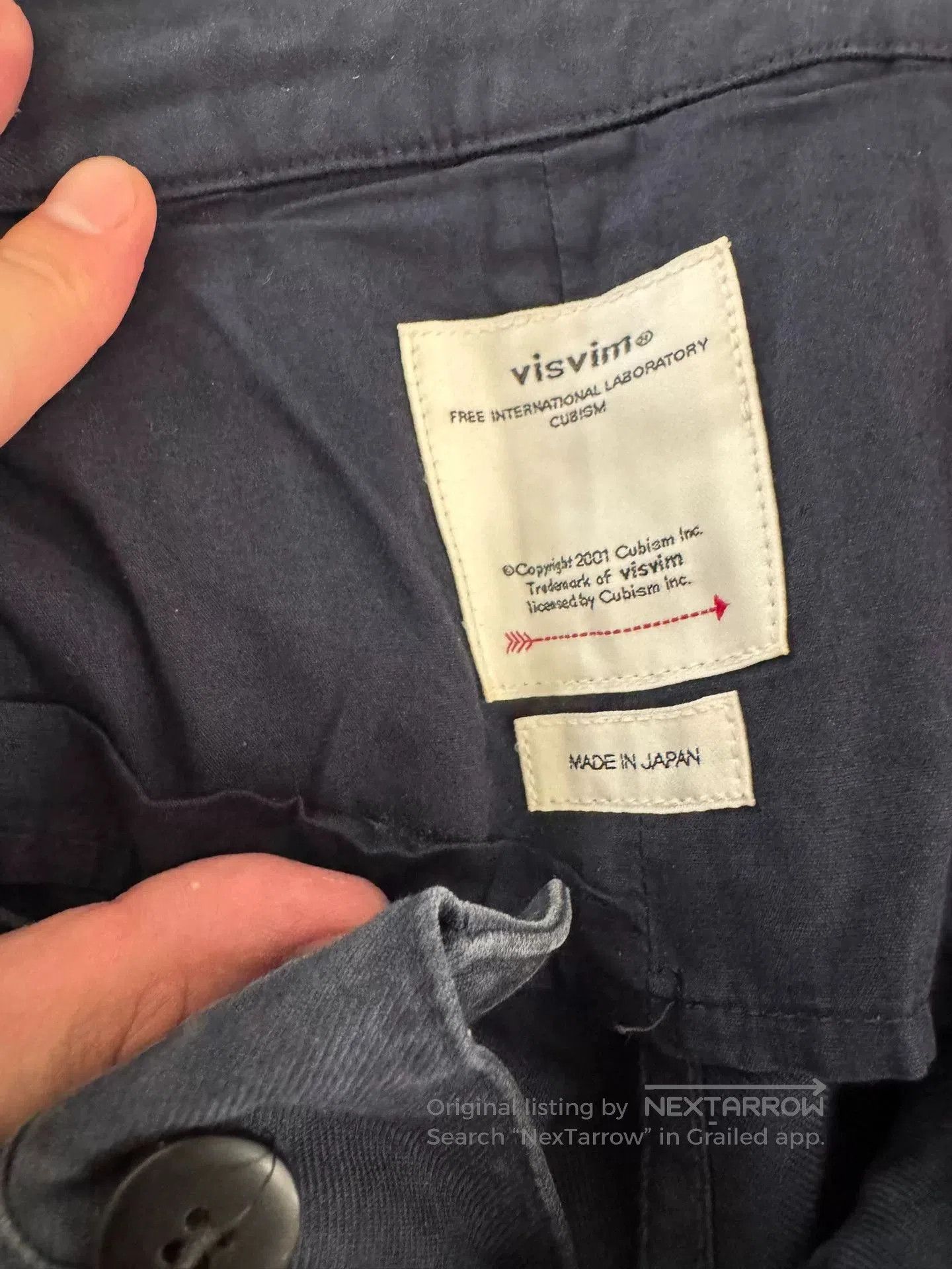 Visvim visvim carrol chino pants navy wash damaged. Size US 30 / EU 46 - 2 Thumbnail
