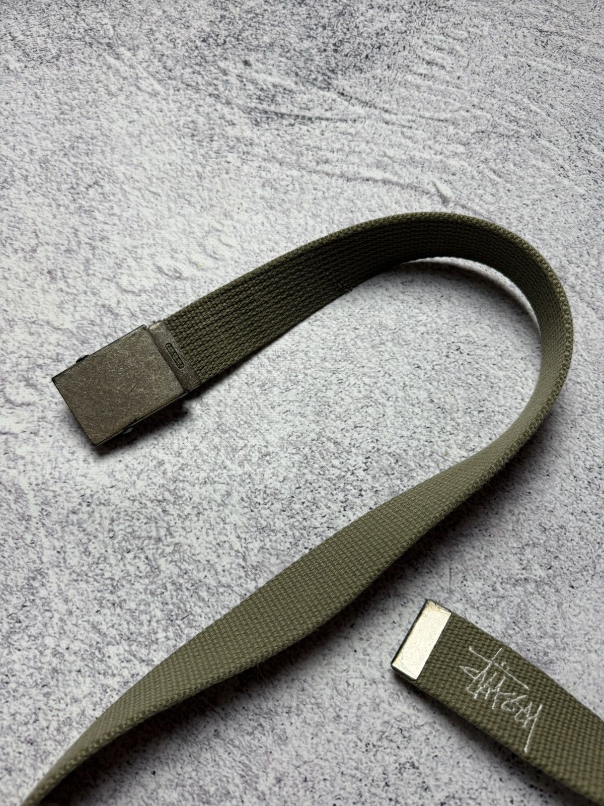 Stussy Vintage Stussy Cotton Belt Logo Y2k Avant Garde Style Rare Size ONE SIZE - 4 Thumbnail