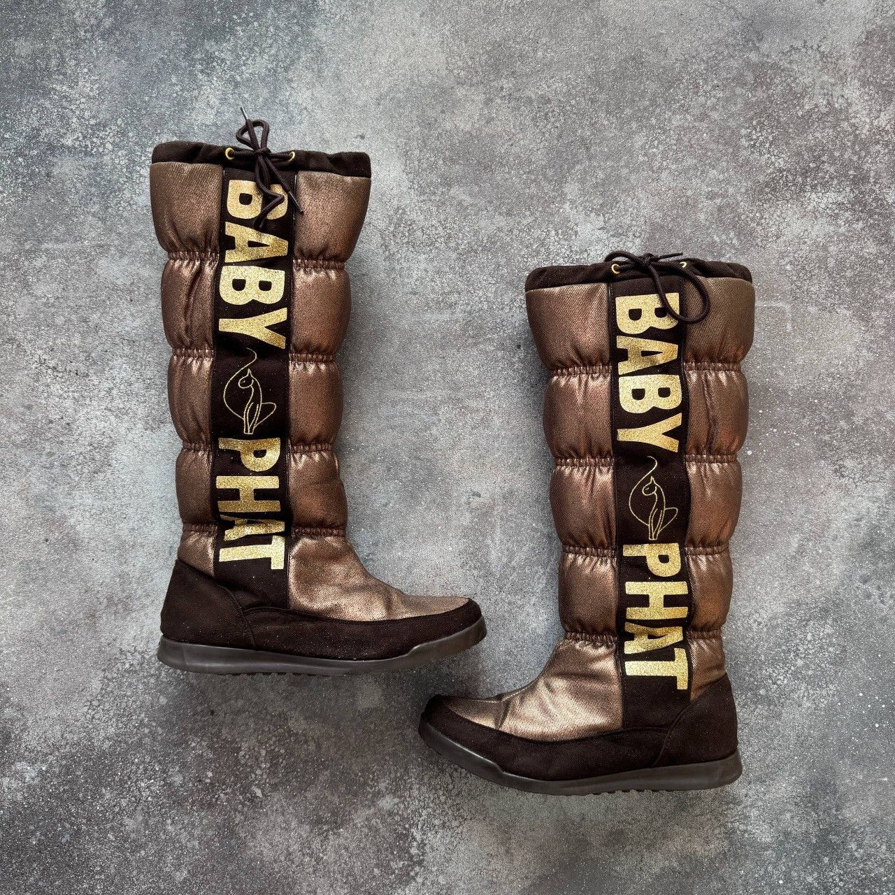 Hysteric Glamour Baby Phat Vintage Iconic Glamour Y2K Moon Boots Size US 7 / IT 37 - 3 Thumbnail
