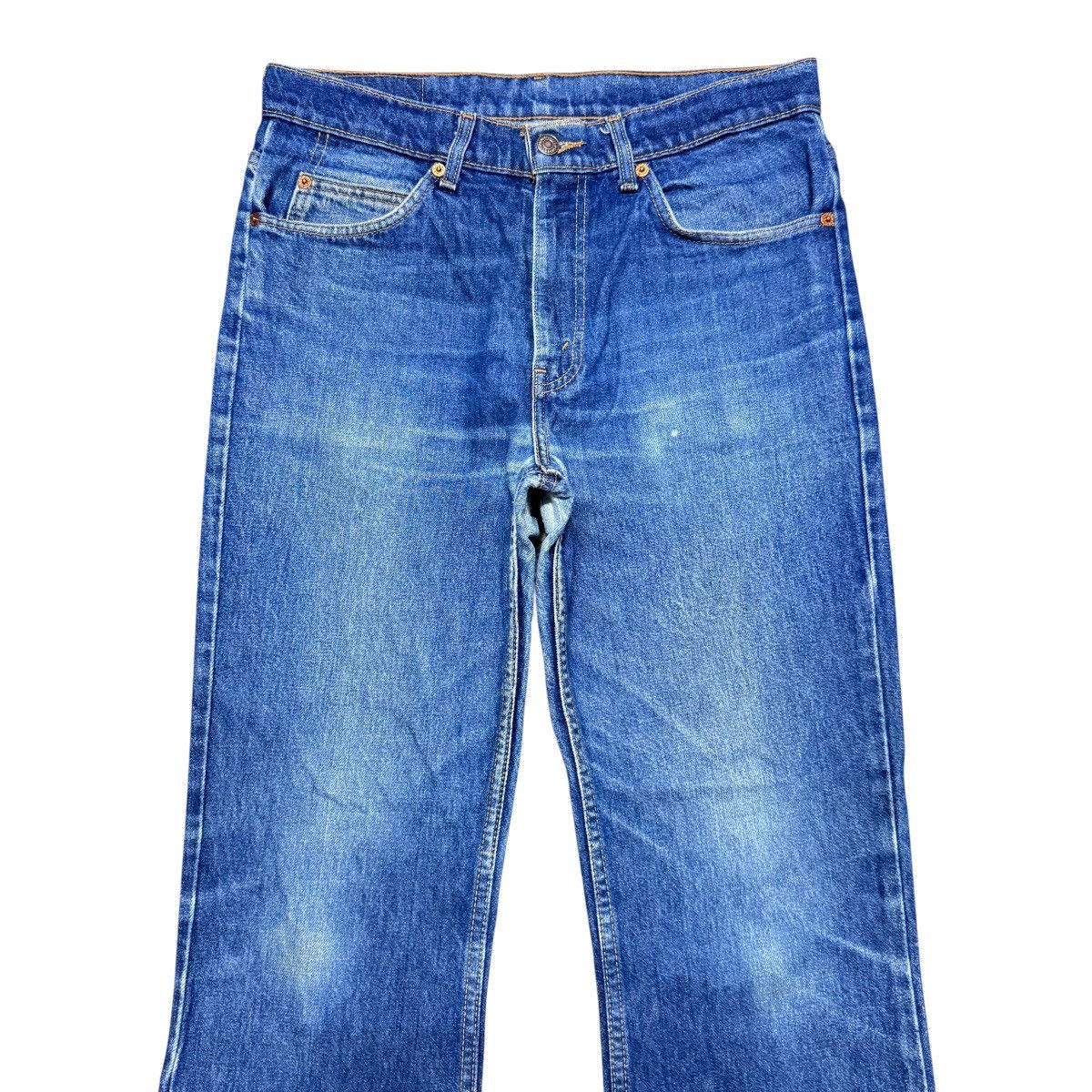 Levi's Vintage Levis 517 Flare Jeans Repaired Hedi Slimane Size US 32 / EU 48 - 3 Thumbnail