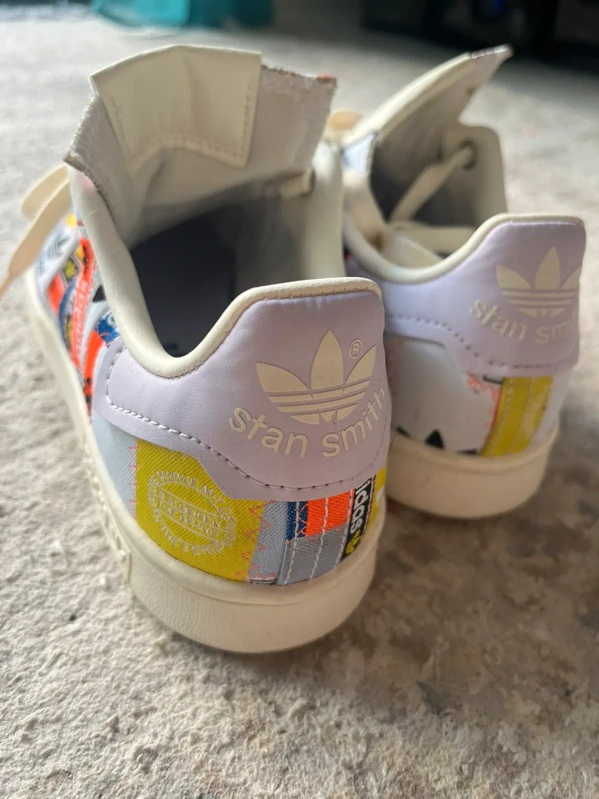 Adidas Adidas Stan Smith Primegreen Sz U 5.5 EUR 36.5 Patchwork Size US 5.5 / IT 35.5 - 10 Thumbnail