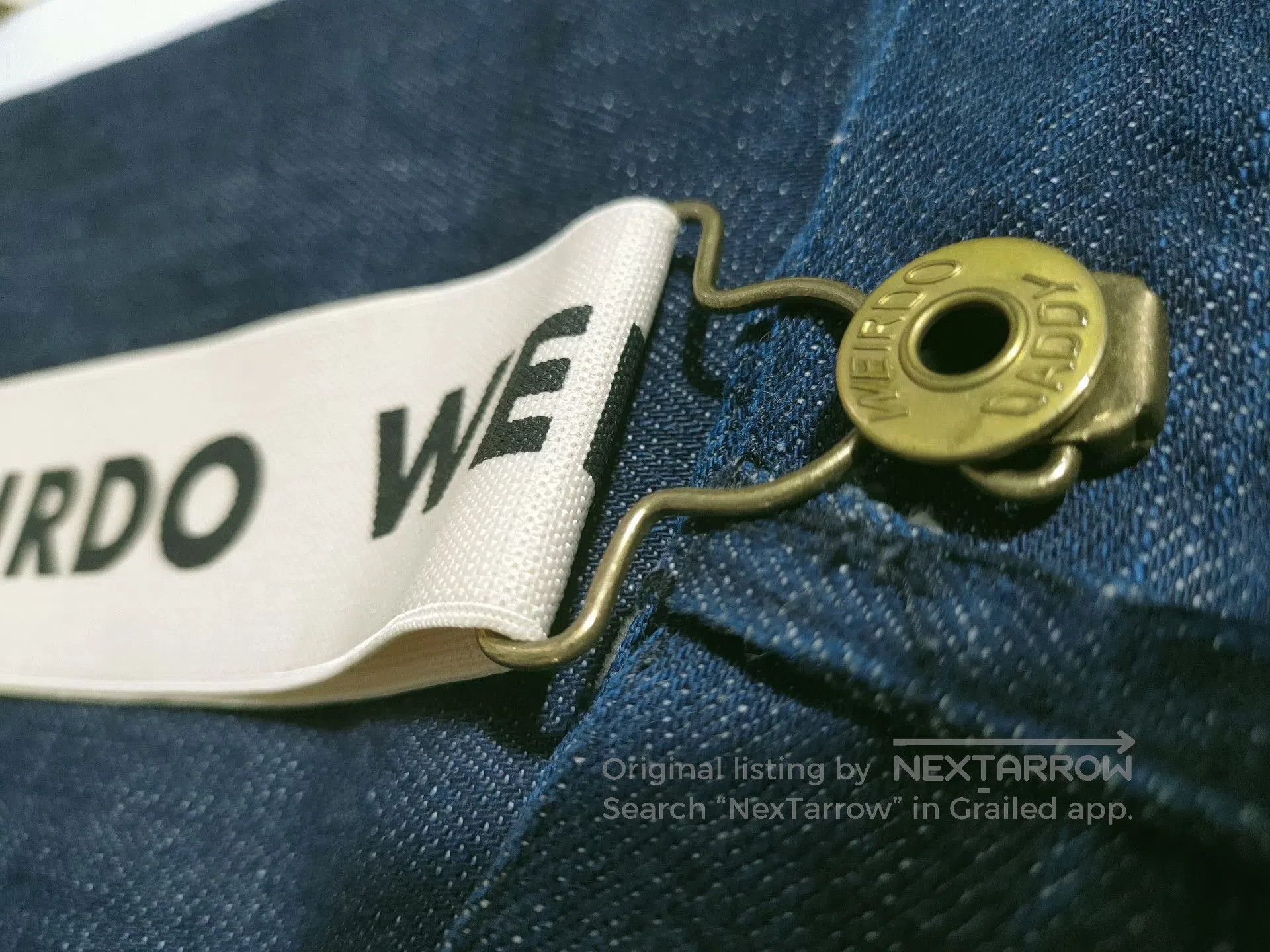 Vintage Gladhand Weirdo Denim Overalls. Size US 34 / EU 50 - 9 Thumbnail