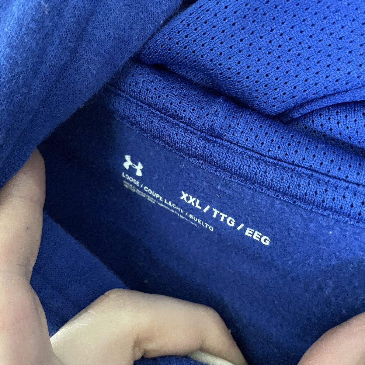 Under Armour Under Armour Blue Logo Hoodie Men’s Size XXL Size US XXL / EU 58 / 5 - 5 Thumbnail
