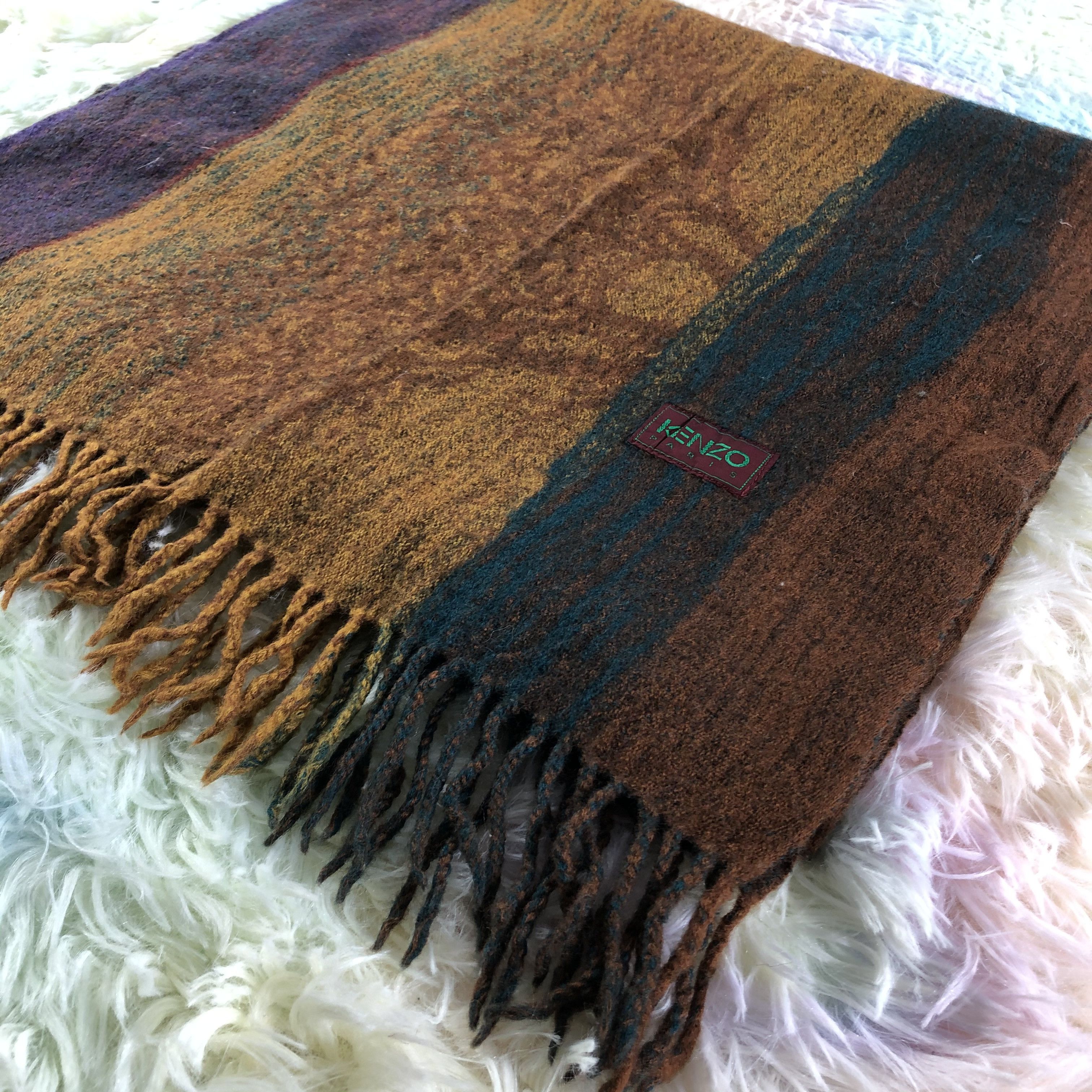 Kenzo Kenzo Scarf / Muffler / Neckwear - KM323 Size ONE SIZE - 3 Thumbnail
