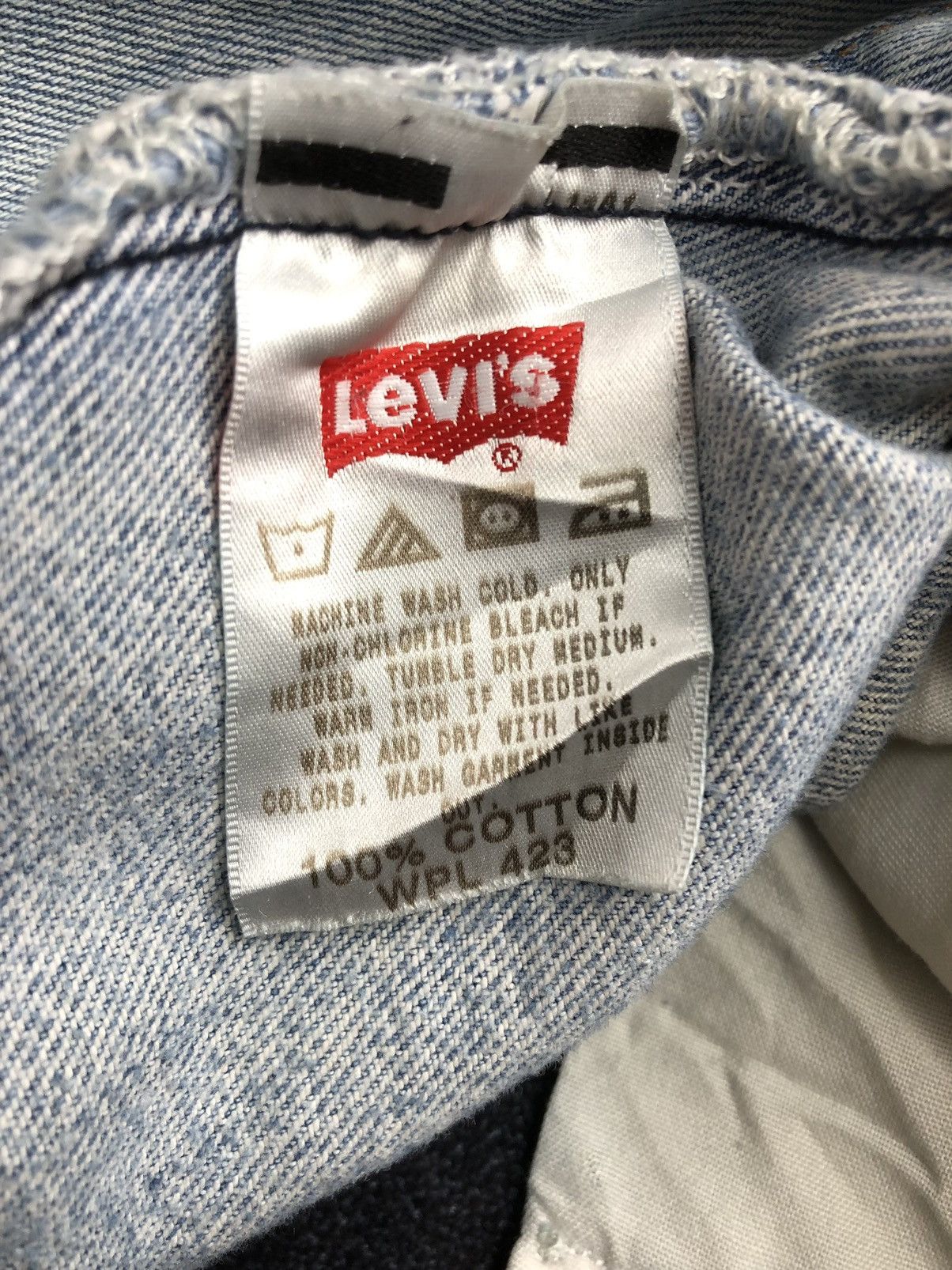 Levi's Vintage Levi's 501 Rusty Light Blue Jeans Size US 34 / EU 50 - 21 Thumbnail