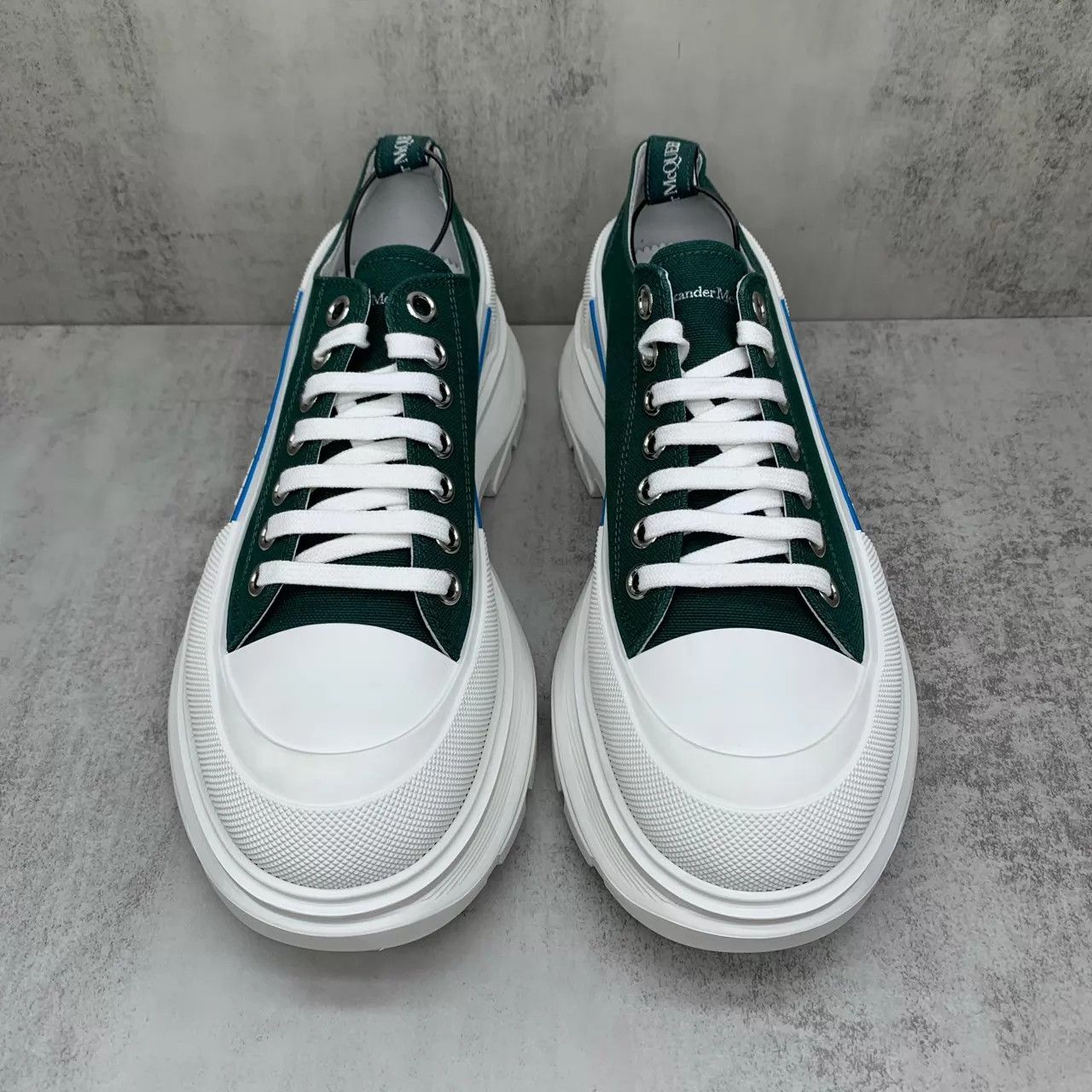 McQ Alexander McQueen Alexander McQueen Green Martin Boots 42 98 New LX1083 Size US 9 / EU 42 - 4 Thumbnail