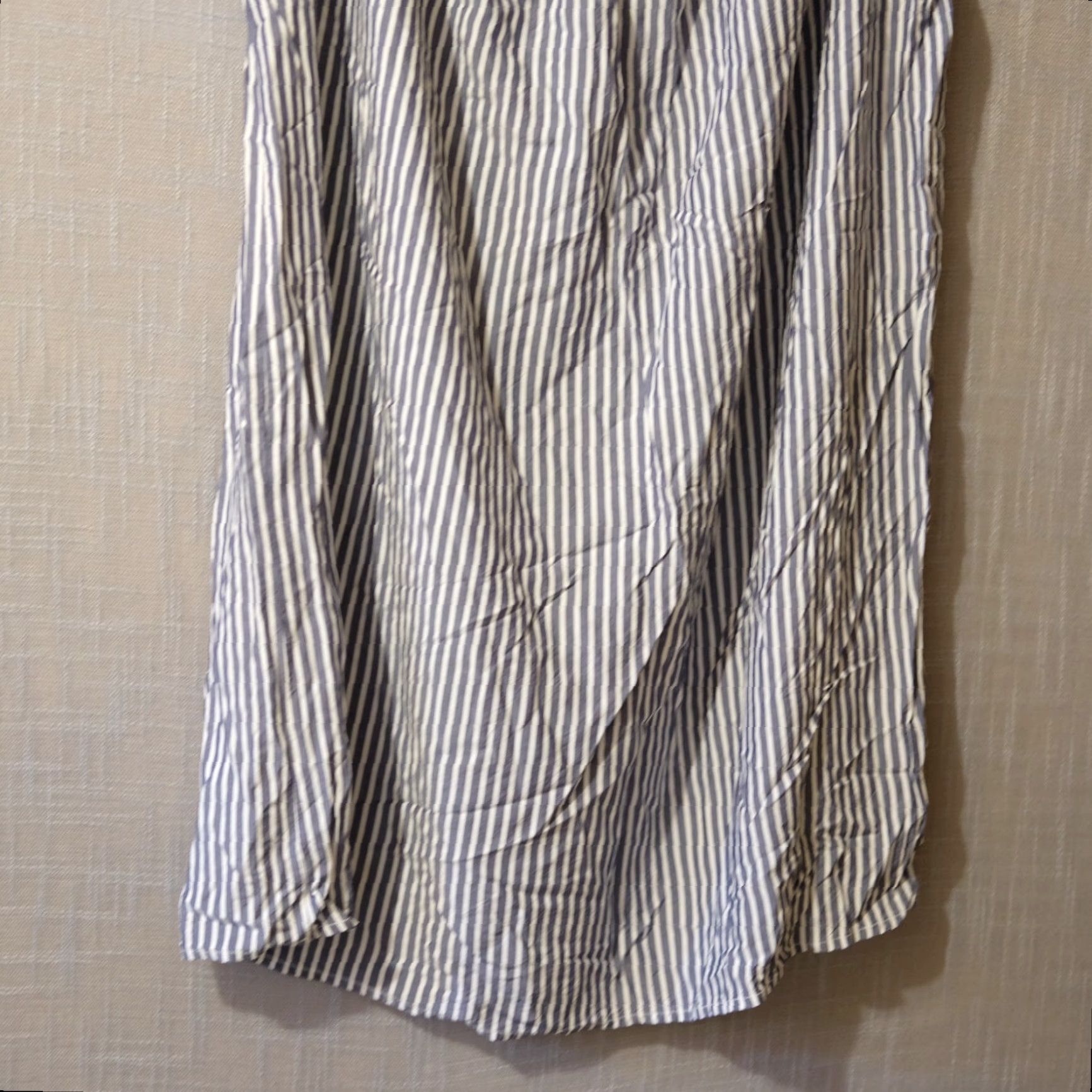 Old Navy Old Navy Off The Shoulder Dress Grey/White Stripe Spuer Soft Womens XXL #H96-64 Dress Size XXL / US 16-18 / IT 52-54 - 3 Thumbnail