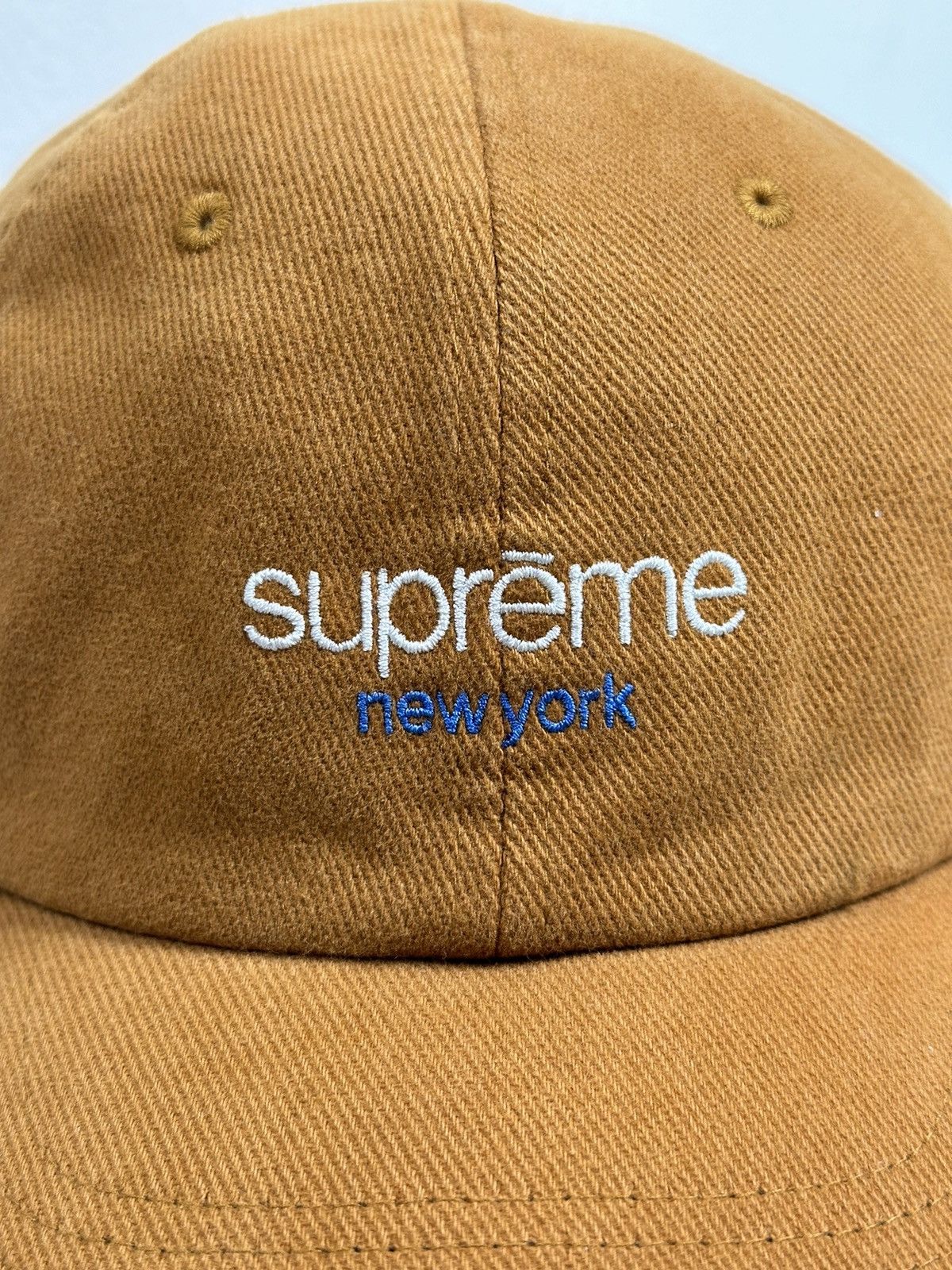 Supreme Supreme Classic Logo 6-Panel Cap Hat Size ONE SIZE - 2 Thumbnail
