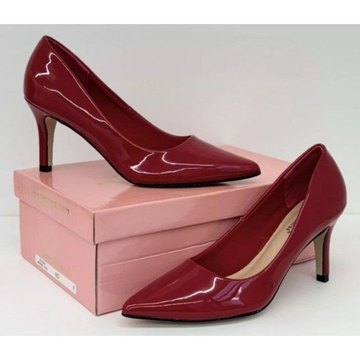 Other PIERRE DUMAS / Bloom-1 / Red / Patent / Leather/ Pointed-T Size US 7 / IT 37 - 7 Thumbnail