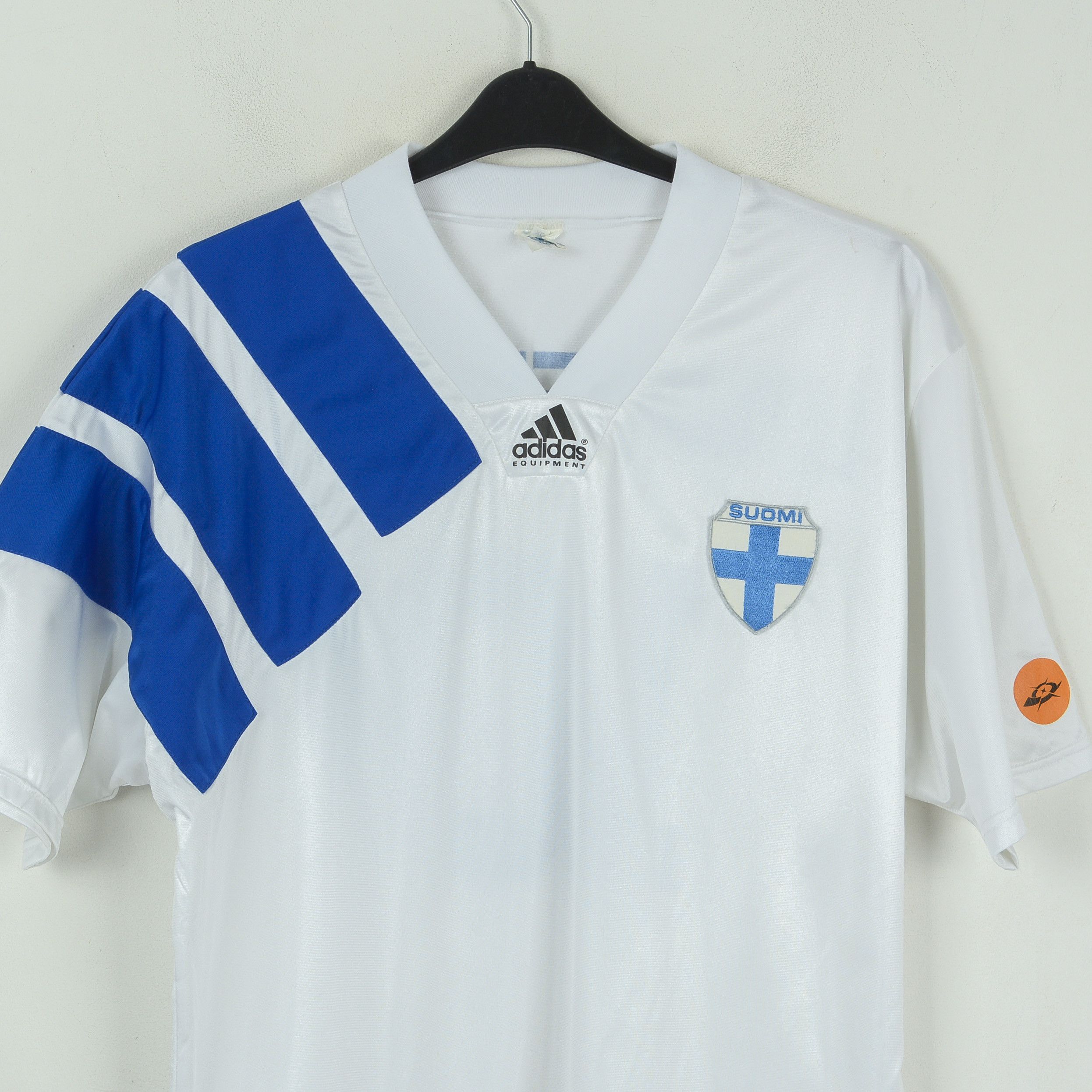 Adidas × Vintage Finland XL Football Home Jersey 1993 1995 Shirt #10 Litmanen Size US XL / EU 56 / 4 - 2 Thumbnail