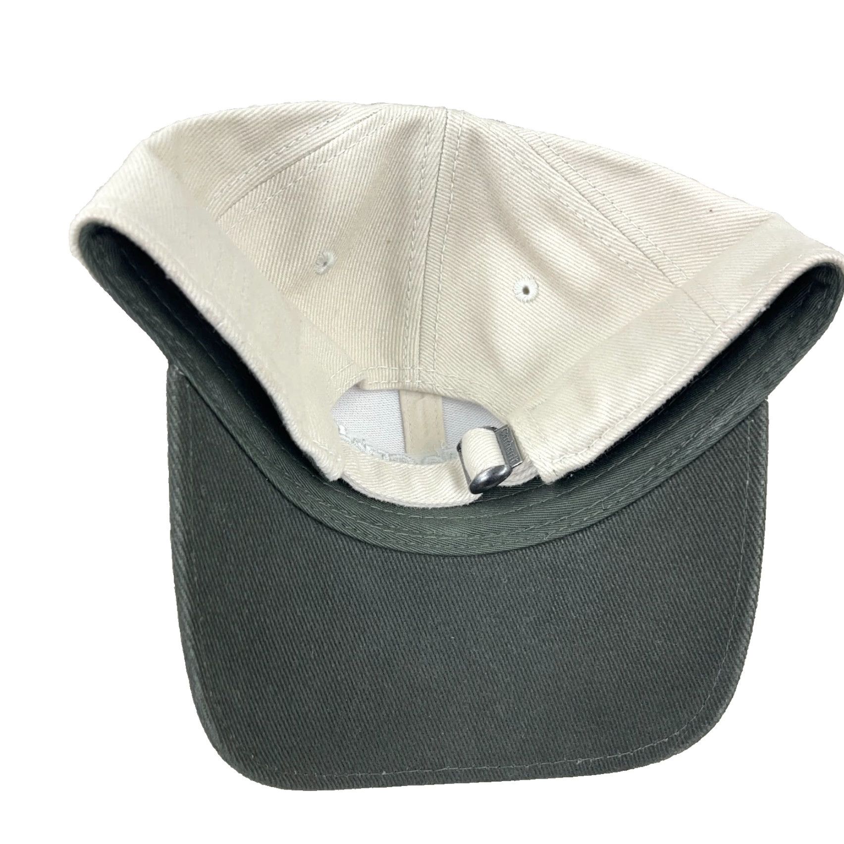 Carhartt VINTAGE Carhartt Baseball Cap Beige Adjustable Embroidered Logo 90s Men Size ONE SIZE - 2 Thumbnail