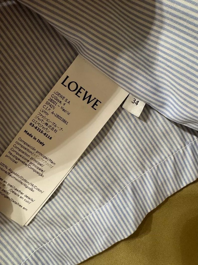 Loewe Loewe Logo leather patch pocket Parker coat Size 4XL / US 24-26 - 5 Thumbnail