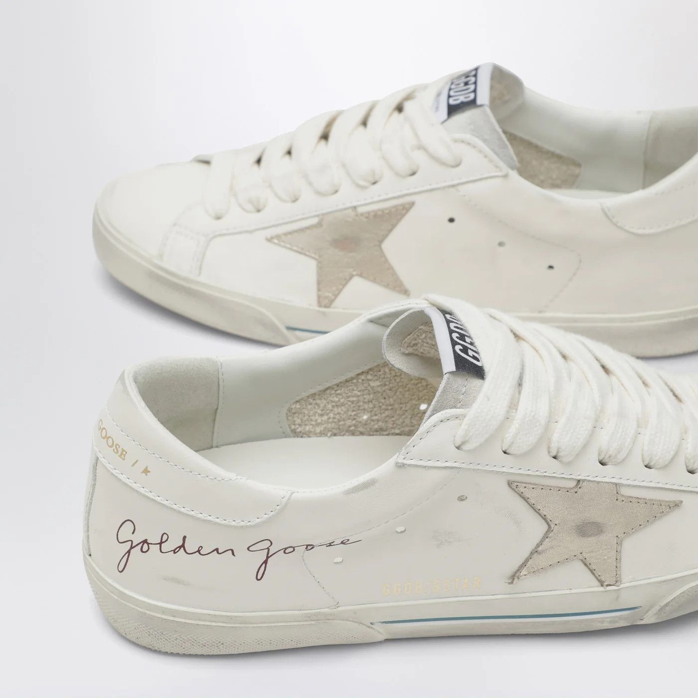 Golden Goose o1d2blof0426 Super-Star Low-Top Sneakers in White Size US 8 / EU 41 - 5 Thumbnail