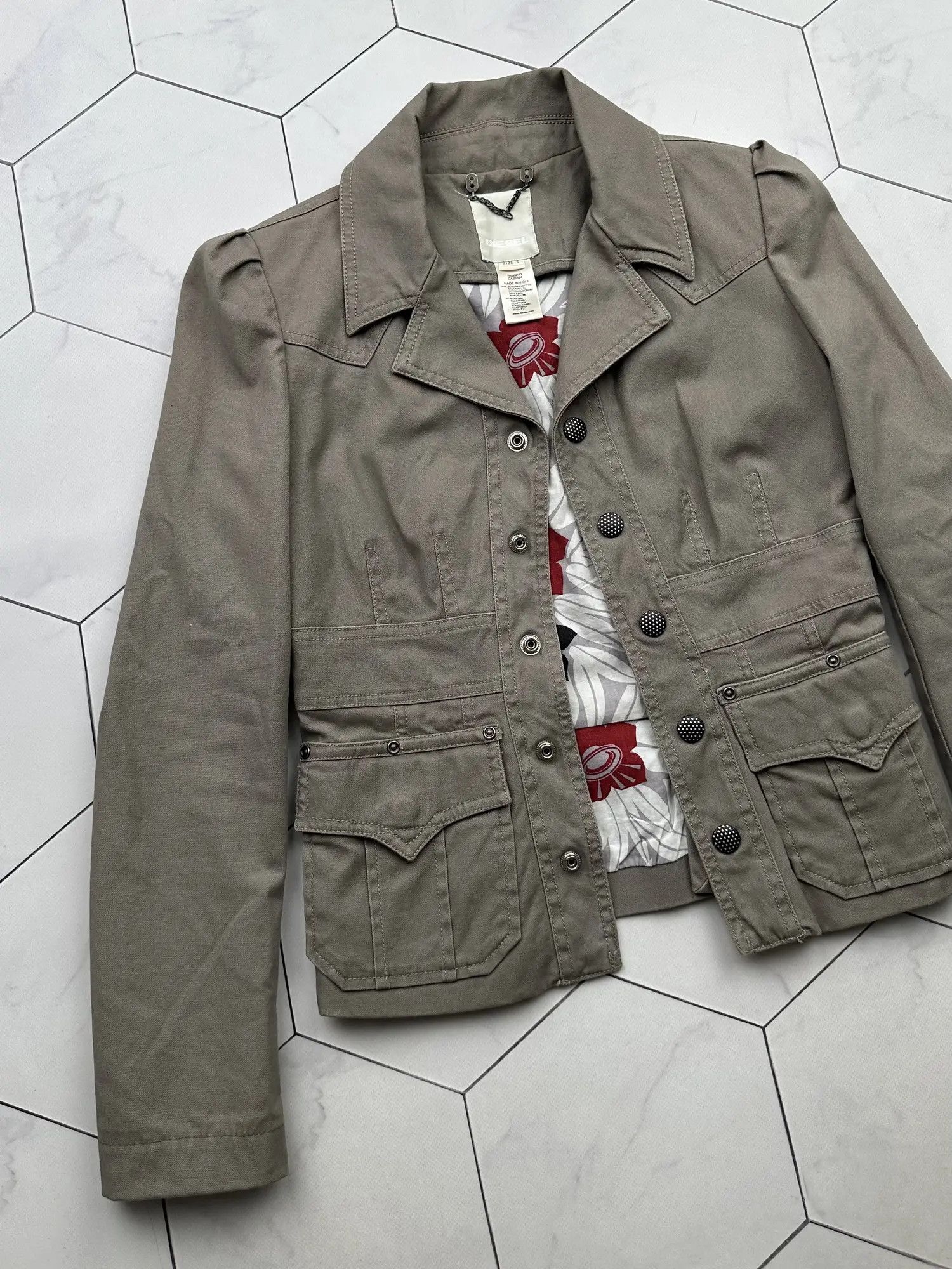 Diesel Diesel Vintage Jacket (B106) Size S / US 4 / IT 40 - 2 Thumbnail