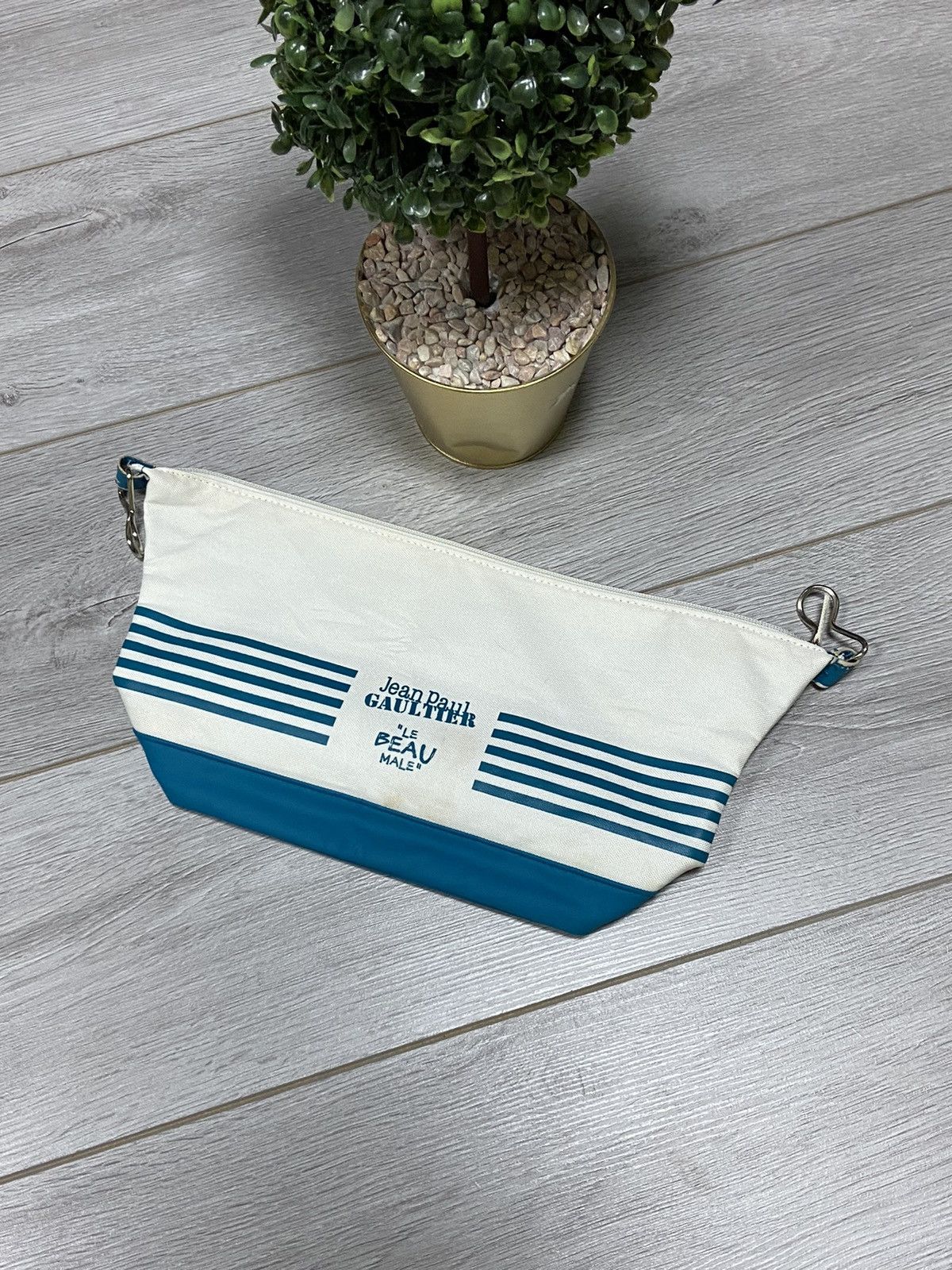 Jean Paul Gaultier Jean Paul Gaultier Le Beau Male cosmetic pouch bag Size ONE SIZE - 1 Thumbnail
