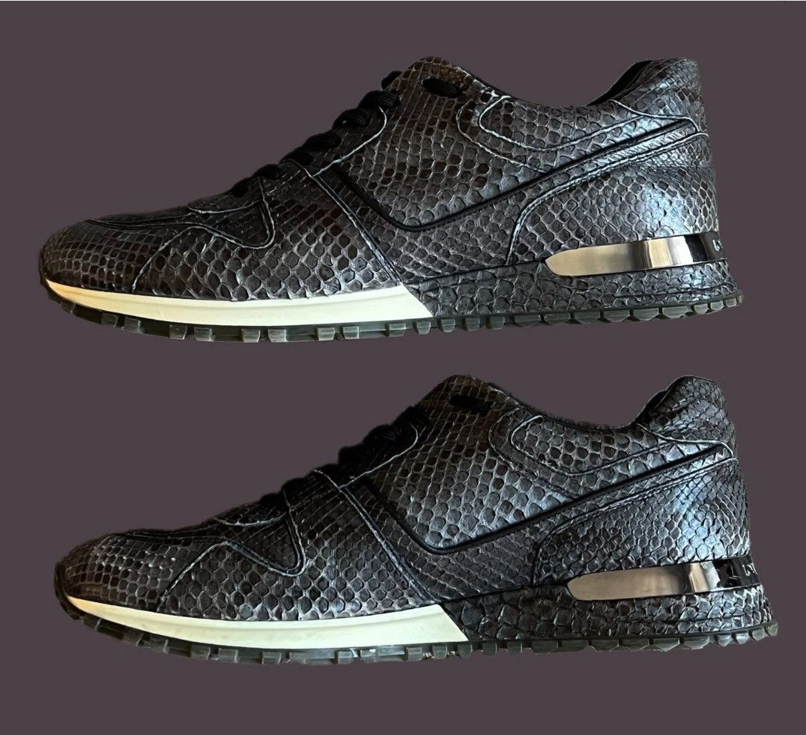 Louis Vuitton LOUIS VUITTON⚡️Size 10UK/11US "Run Away" Python sneakers Size US 11 / EU 44 - 3 Thumbnail